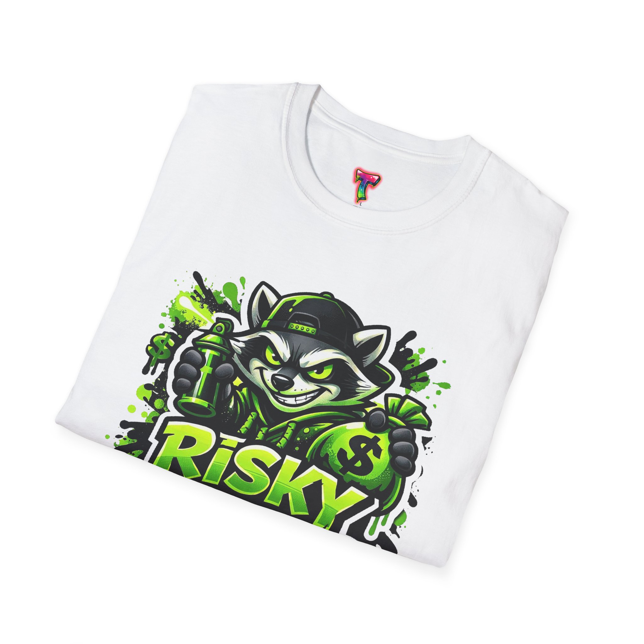 Risky Business Raccoon T-Shirt - Ảnh 8