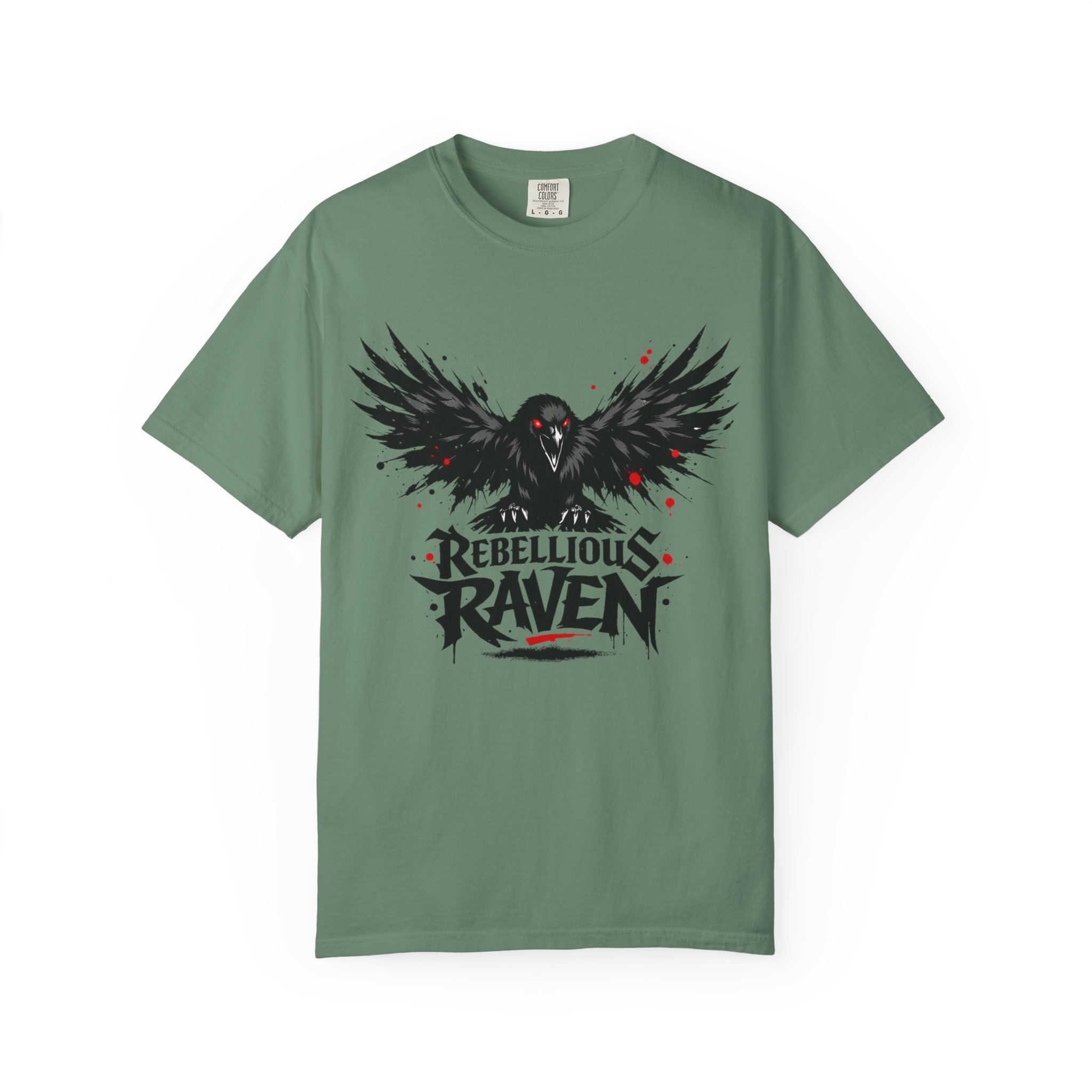 Rebellious Raven Graphic T-Shirt - Ảnh 25