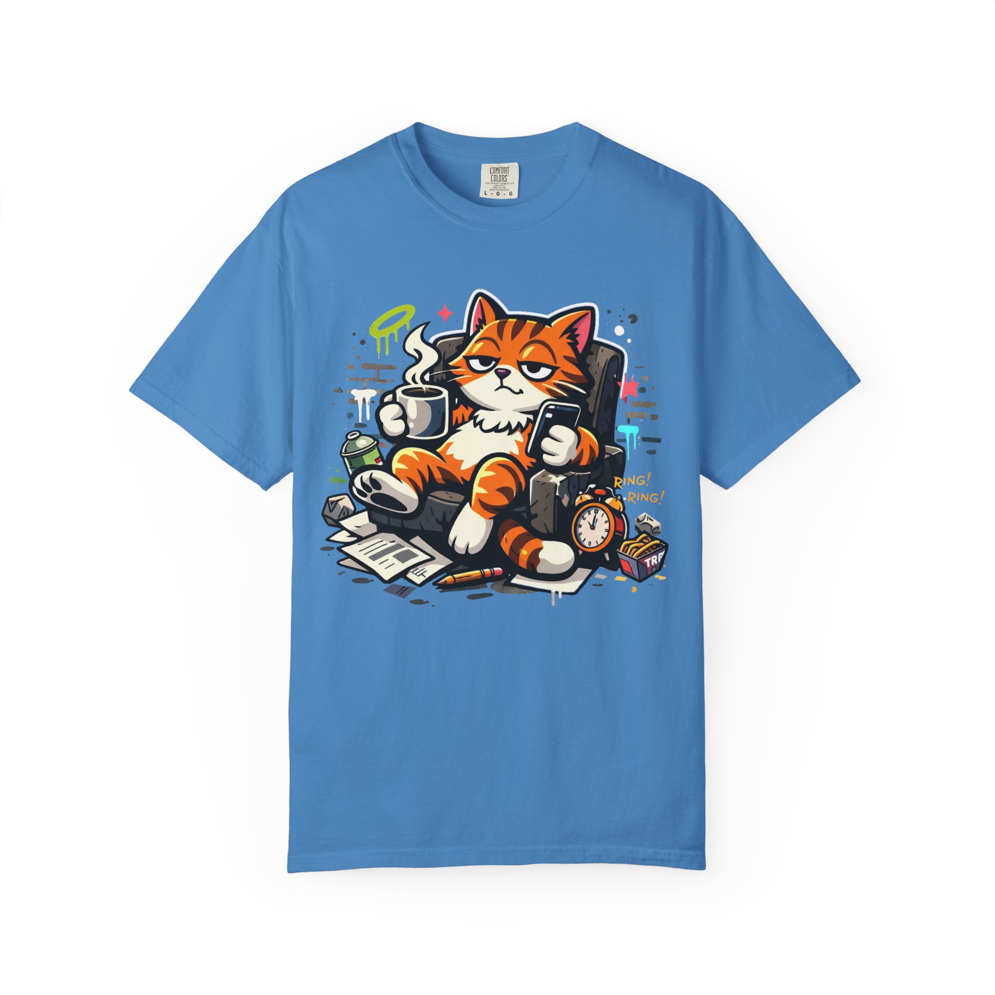 Relaxed Cat Lounge T-Shirt - Ảnh 41