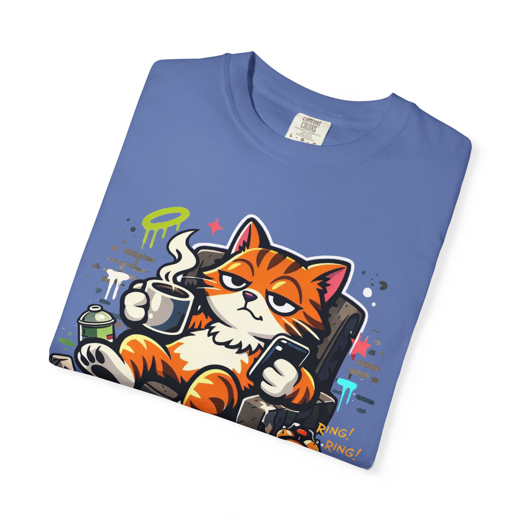 Relaxed Cat Lounge T-Shirt - Ảnh 35