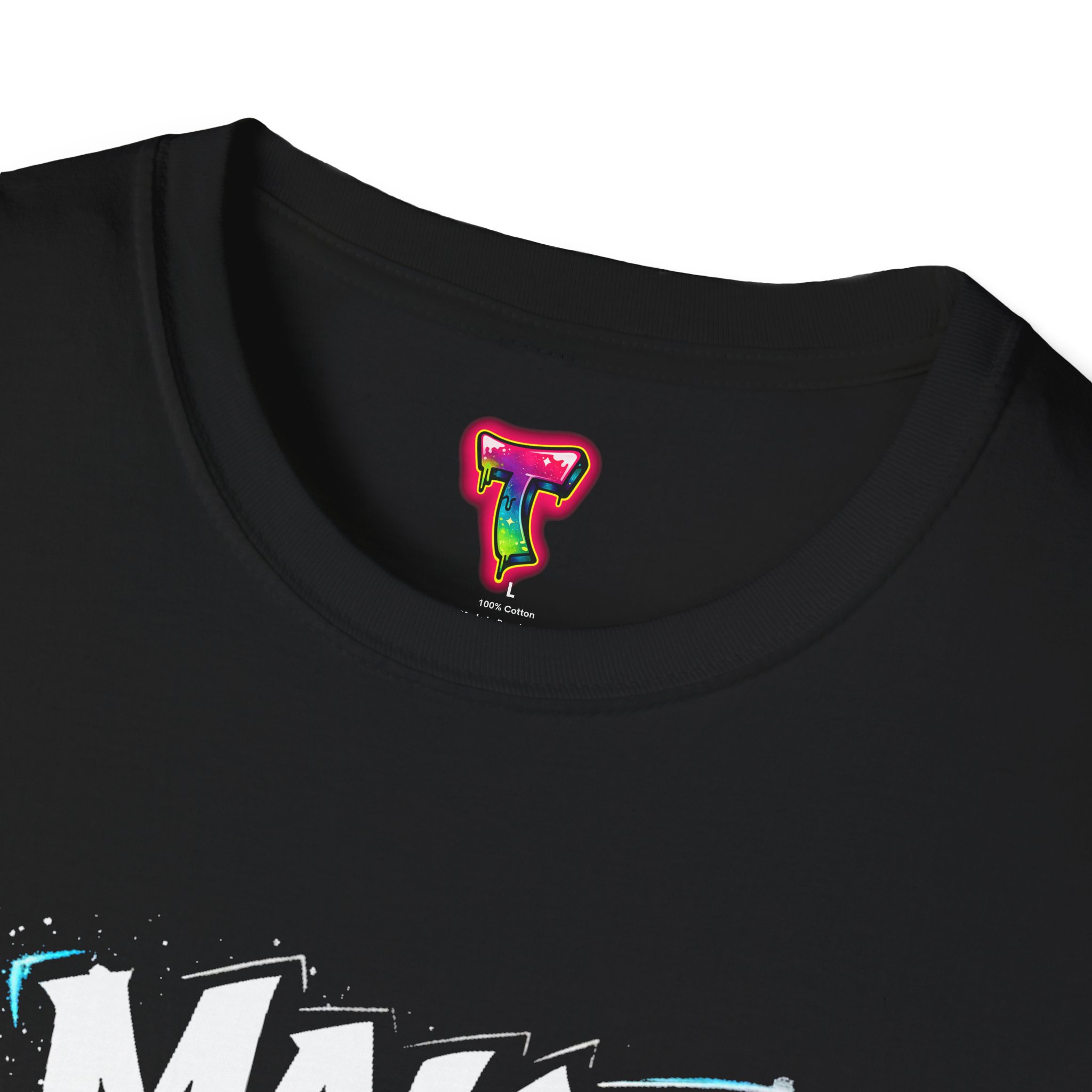 Retro Neon Smile T‑Shirt - Ảnh 3