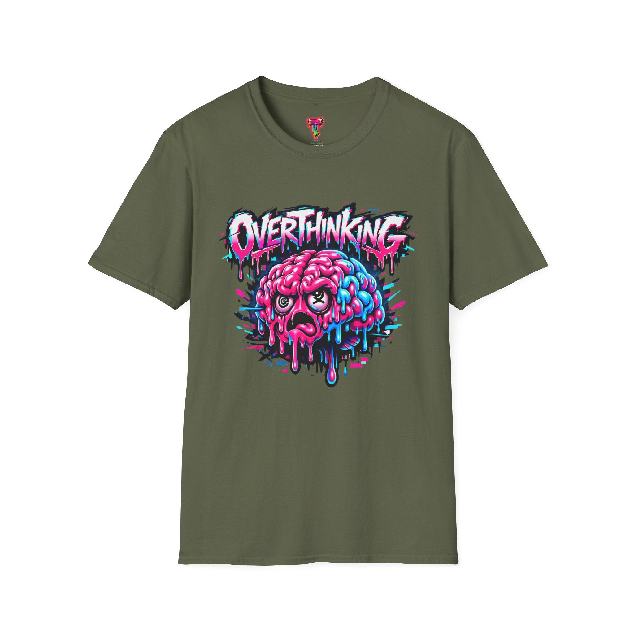 Overthinking Brain Graphic T-Shirt - Ảnh 21