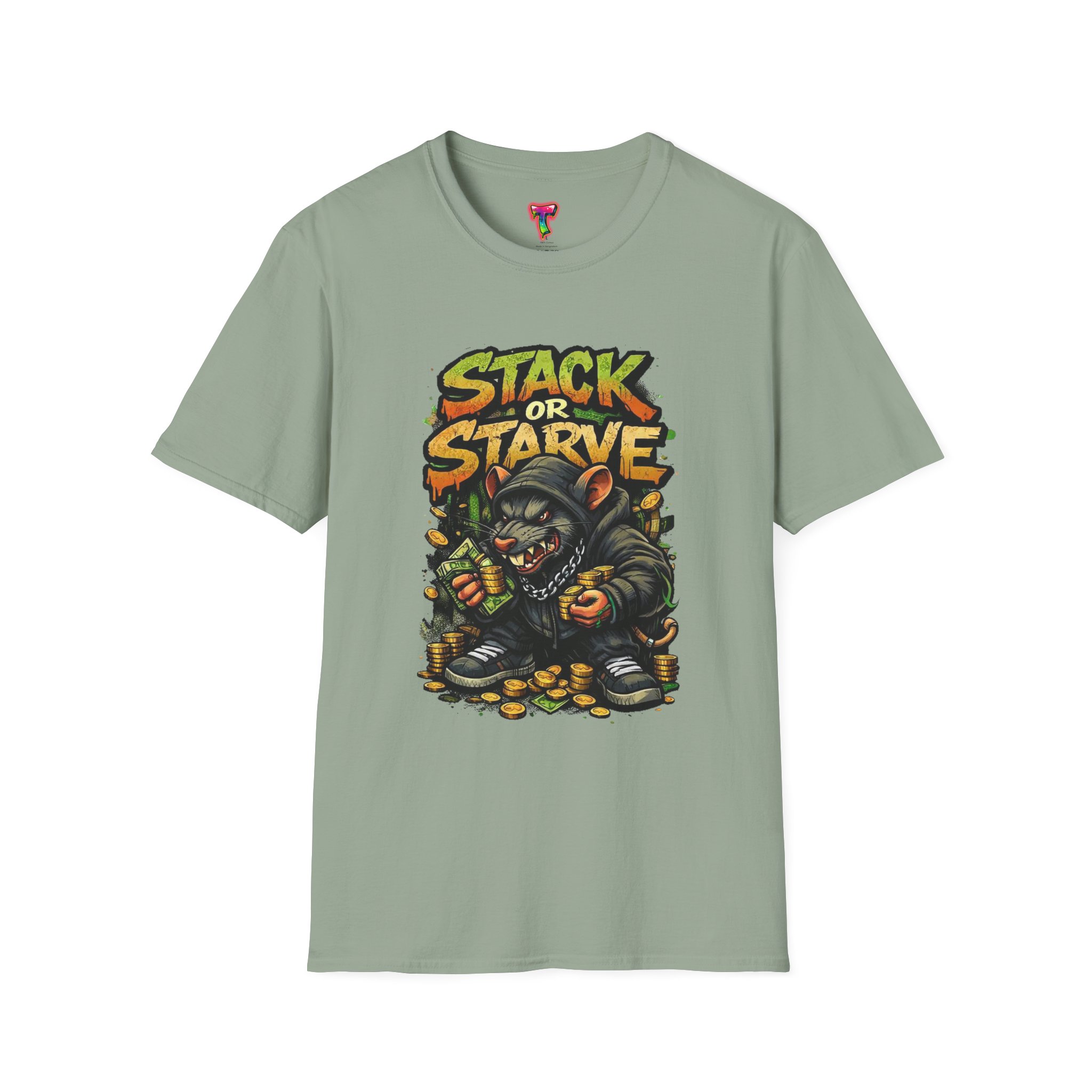 Stack or Starve Crypto Graphic T-Shirt - Ảnh 25