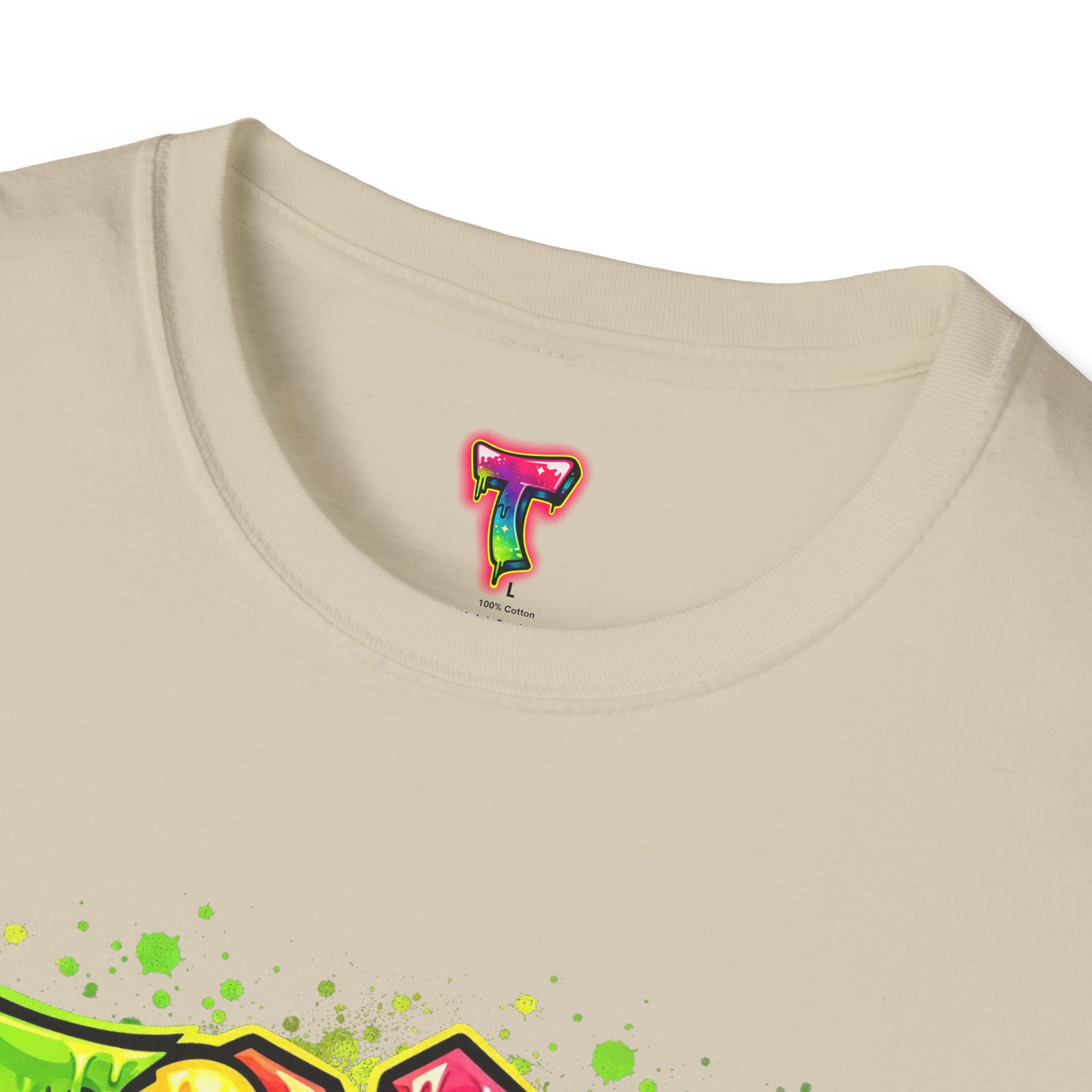 'TOXIC' Neon Graffiti Drip Streetwear Tee - Ảnh 11