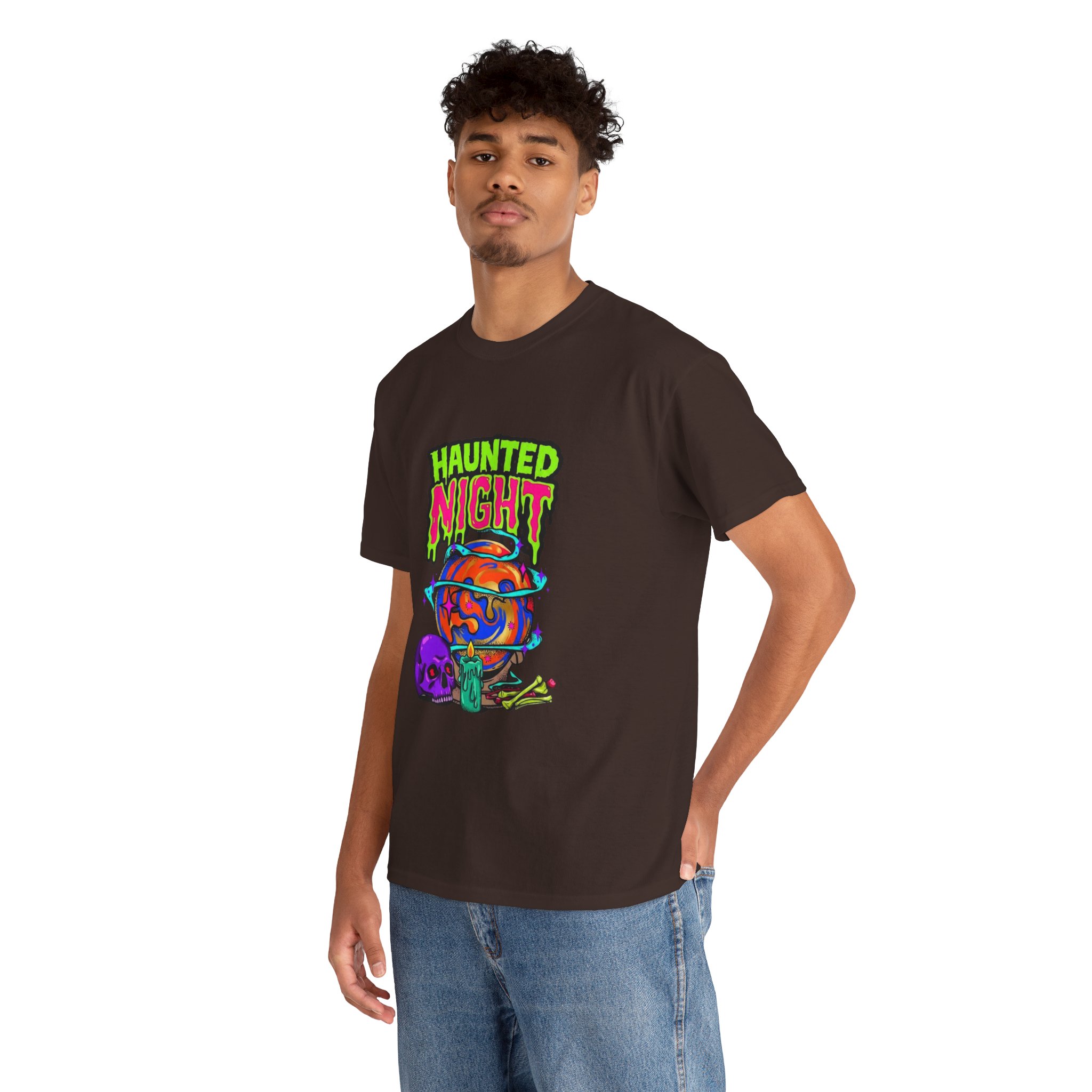 Haunted Night Halloween T‑Shirt - Ảnh 6