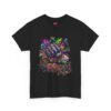 Graphic Tee - Colorful Fist Splash "Born" Street Art Design