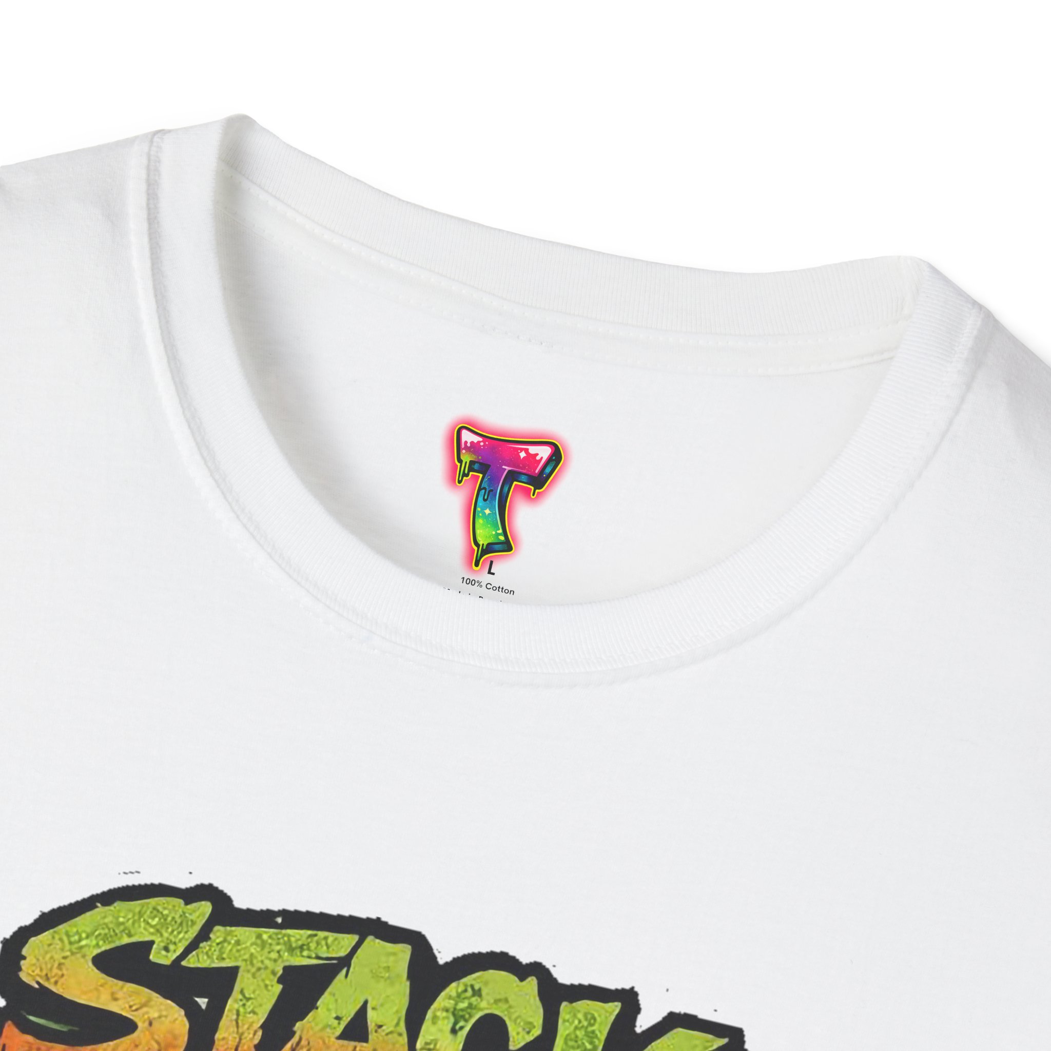 Stack or Starve Crypto Graphic T-Shirt - Ảnh 7