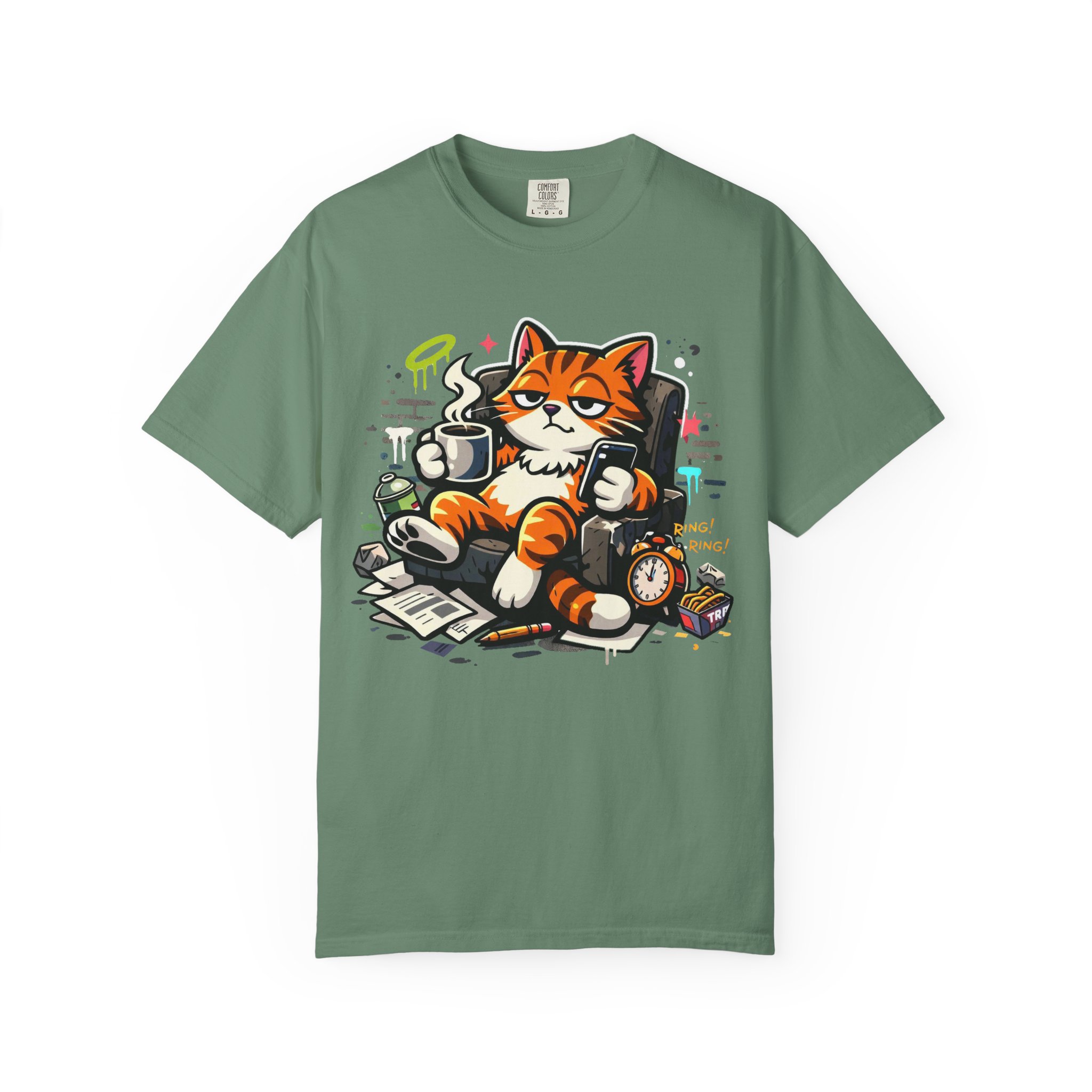 Relaxed Cat Lounge T-Shirt - Ảnh 21