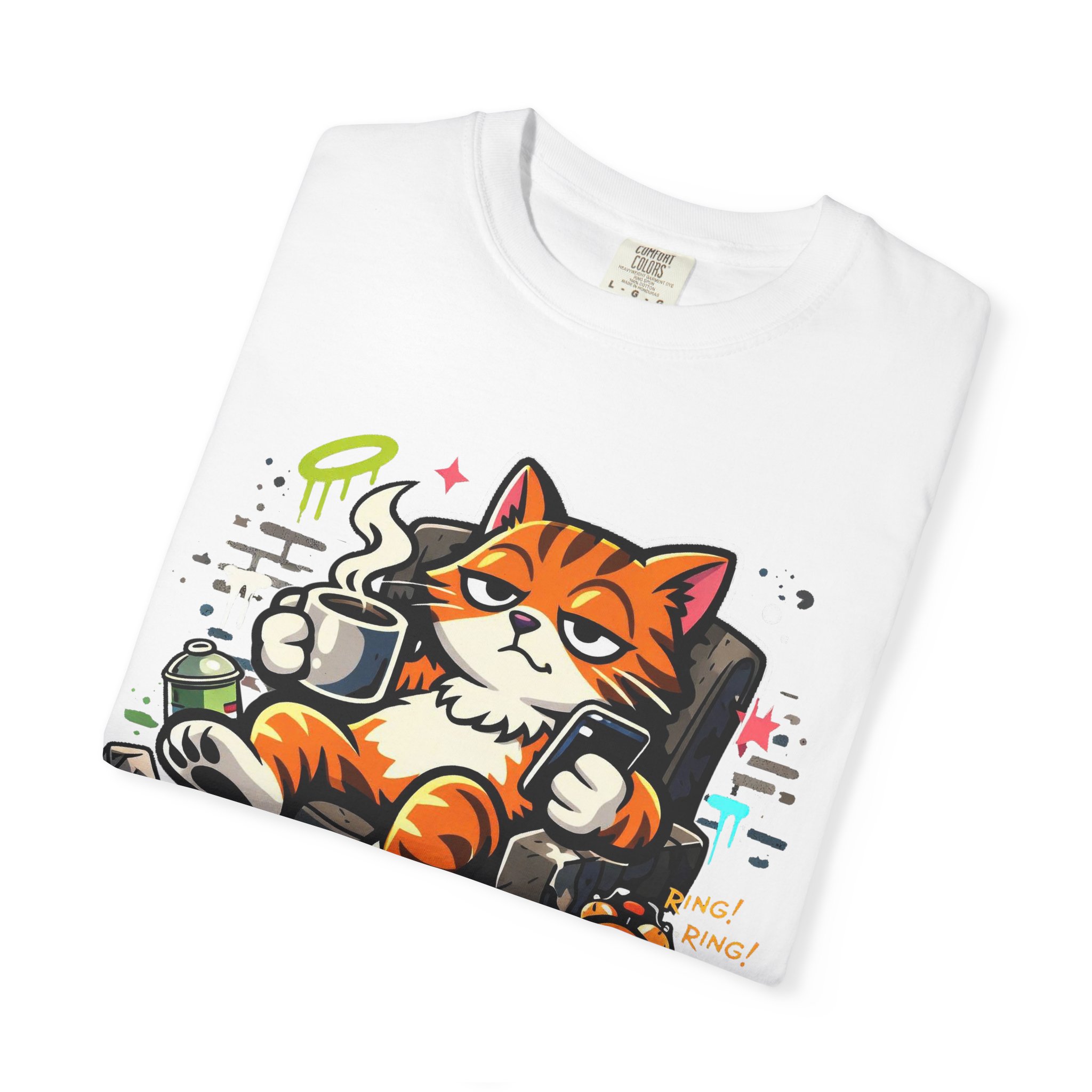 Relaxed Cat Lounge T-Shirt - Ảnh 7