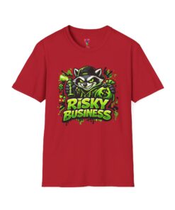 Risky Business Raccoon T-Shirt