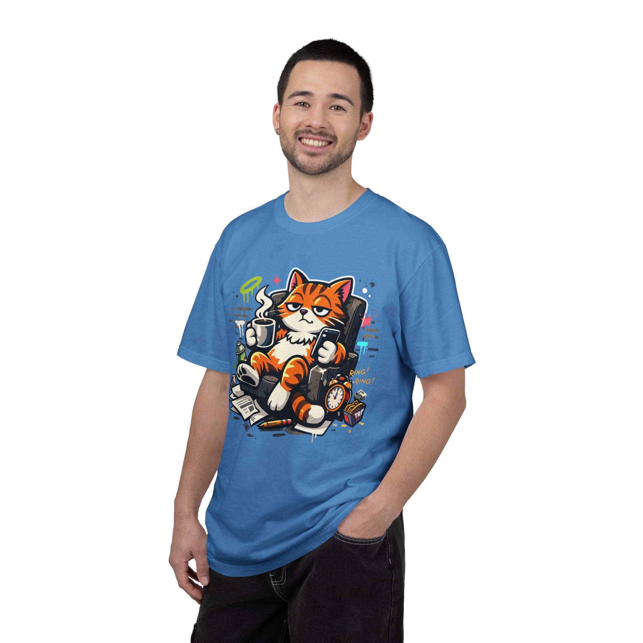 Relaxed Cat Lounge T-Shirt - Ảnh 44