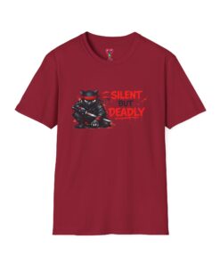 Silent But Deadly Ninja Cat T-Shirt