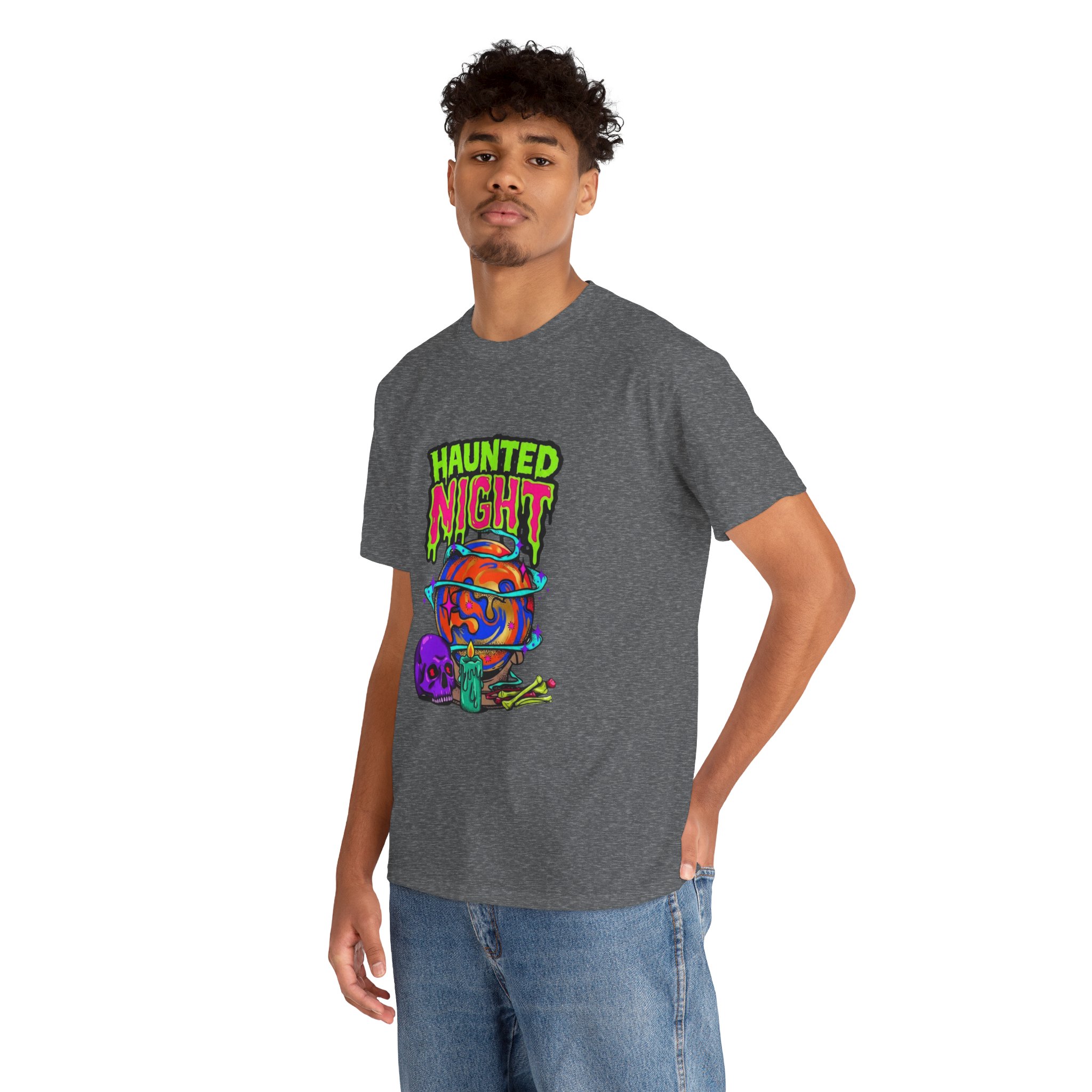 Haunted Night Halloween T‑Shirt - Ảnh 54