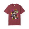 Grumpy Punk Cat T‑Shirt