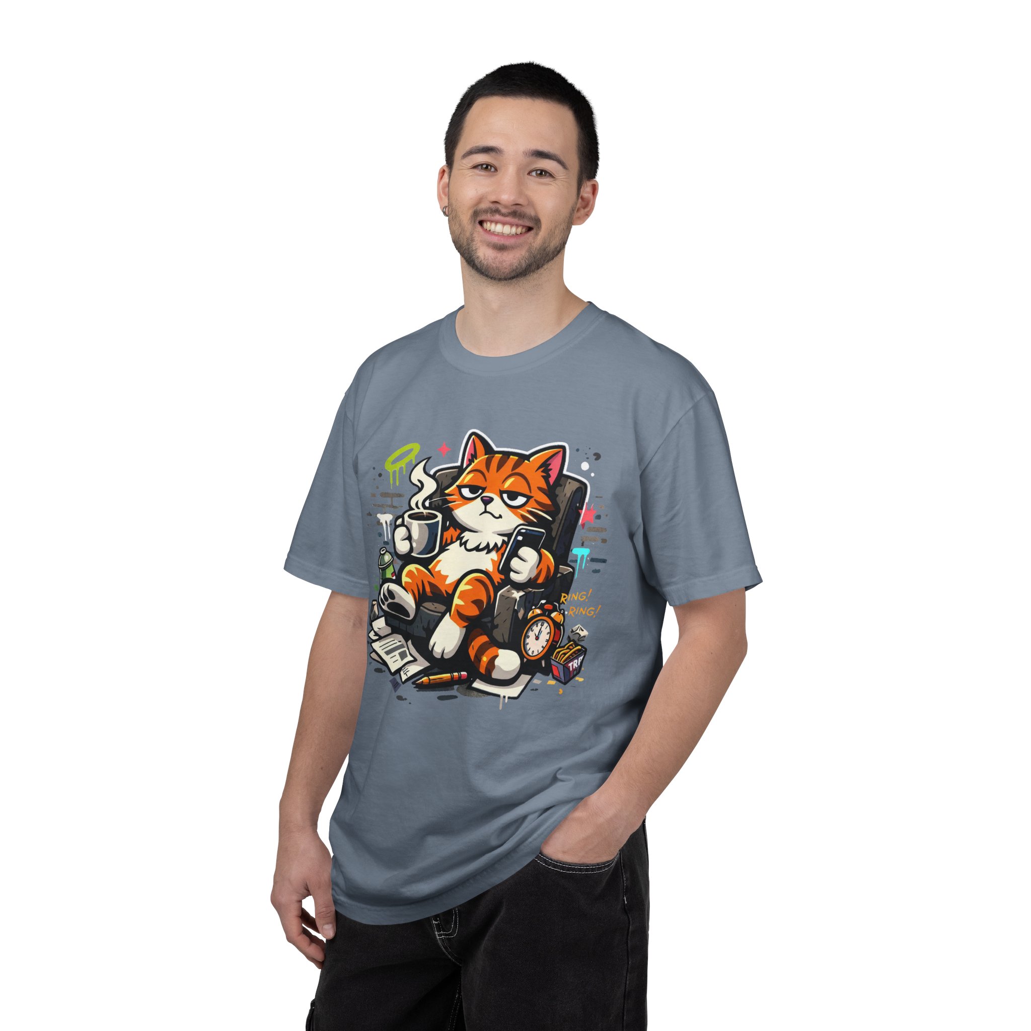 Relaxed Cat Lounge T-Shirt - Ảnh 32