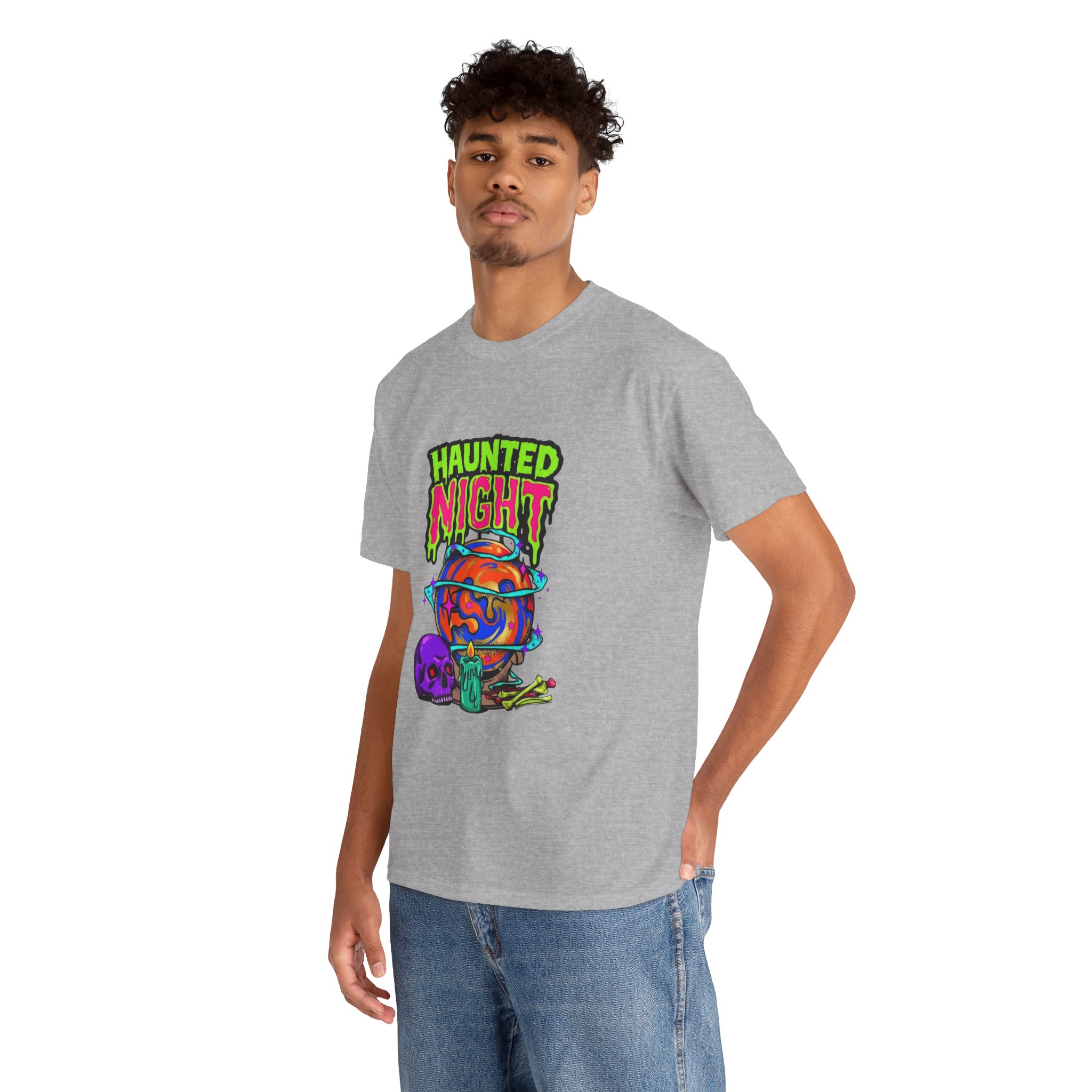 Haunted Night Halloween T‑Shirt - Ảnh 36