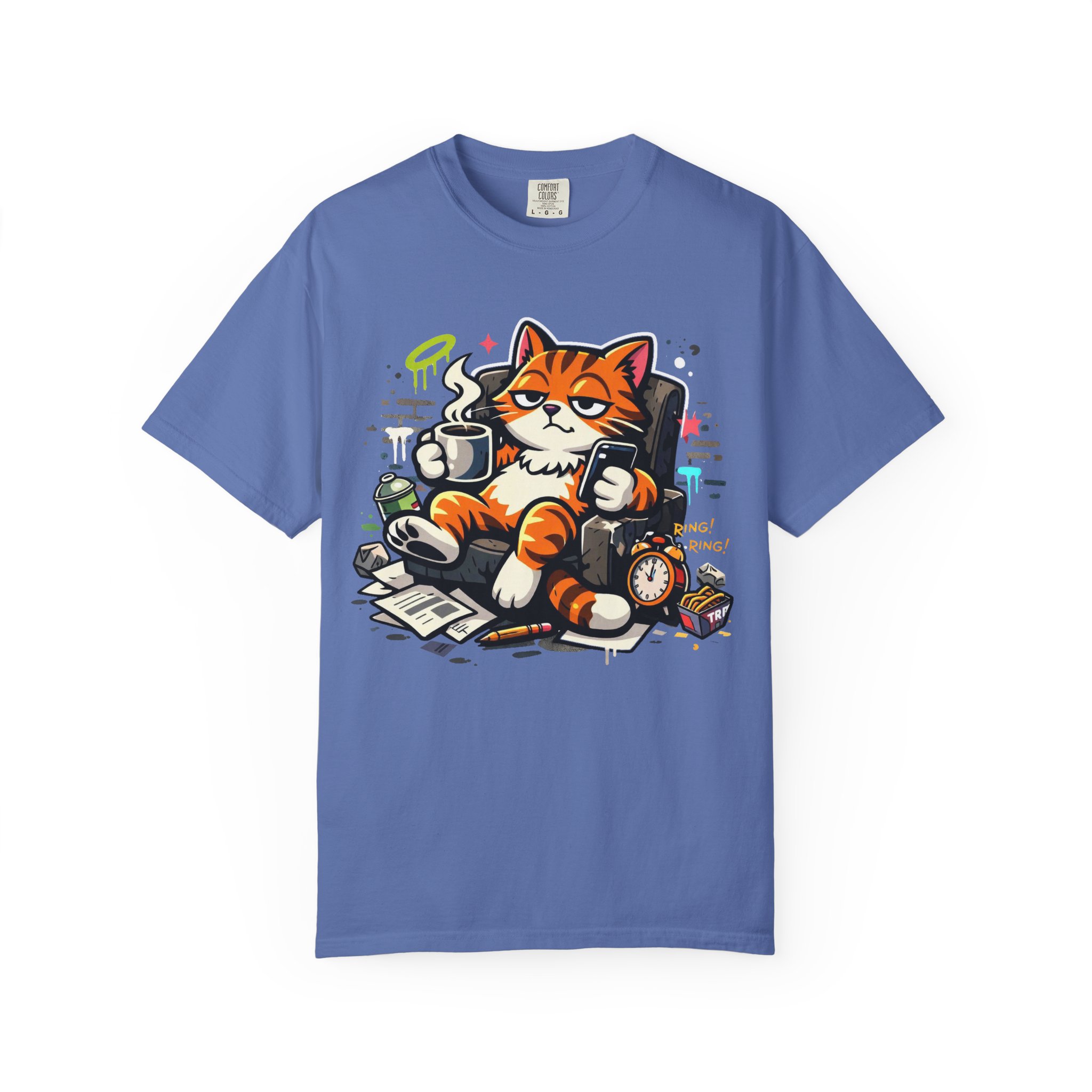 Relaxed Cat Lounge T-Shirt - Ảnh 33