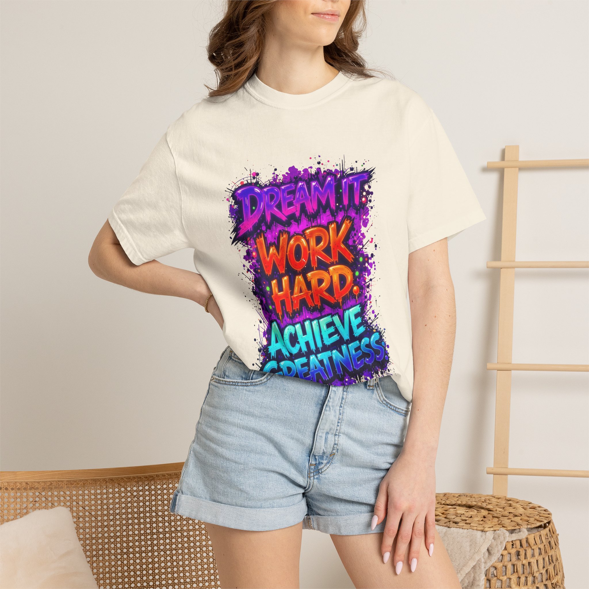 Motivational Graffiti T-Shirt - Ảnh 10