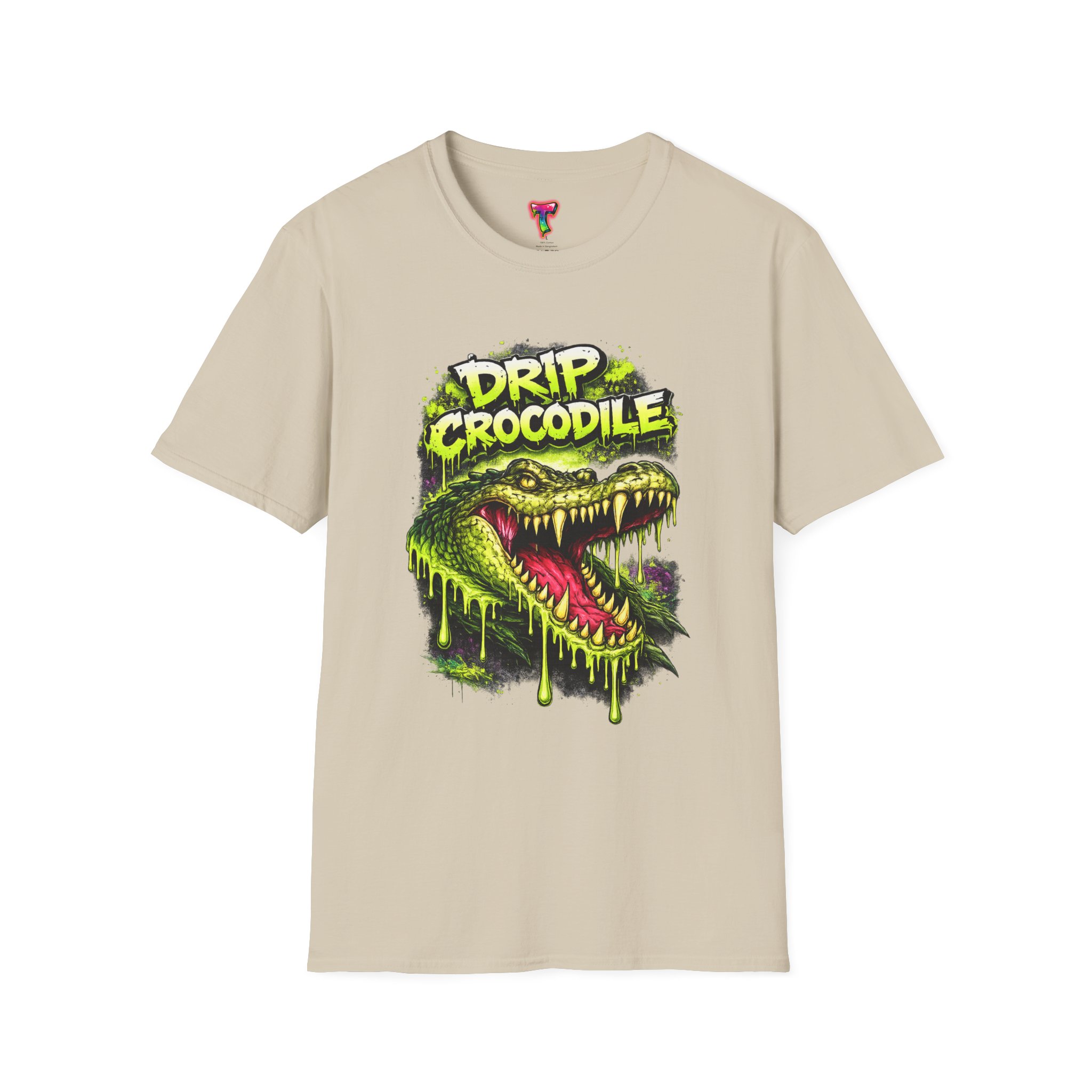 Drip Crocodile Graphic T-Shirt - Ảnh 25