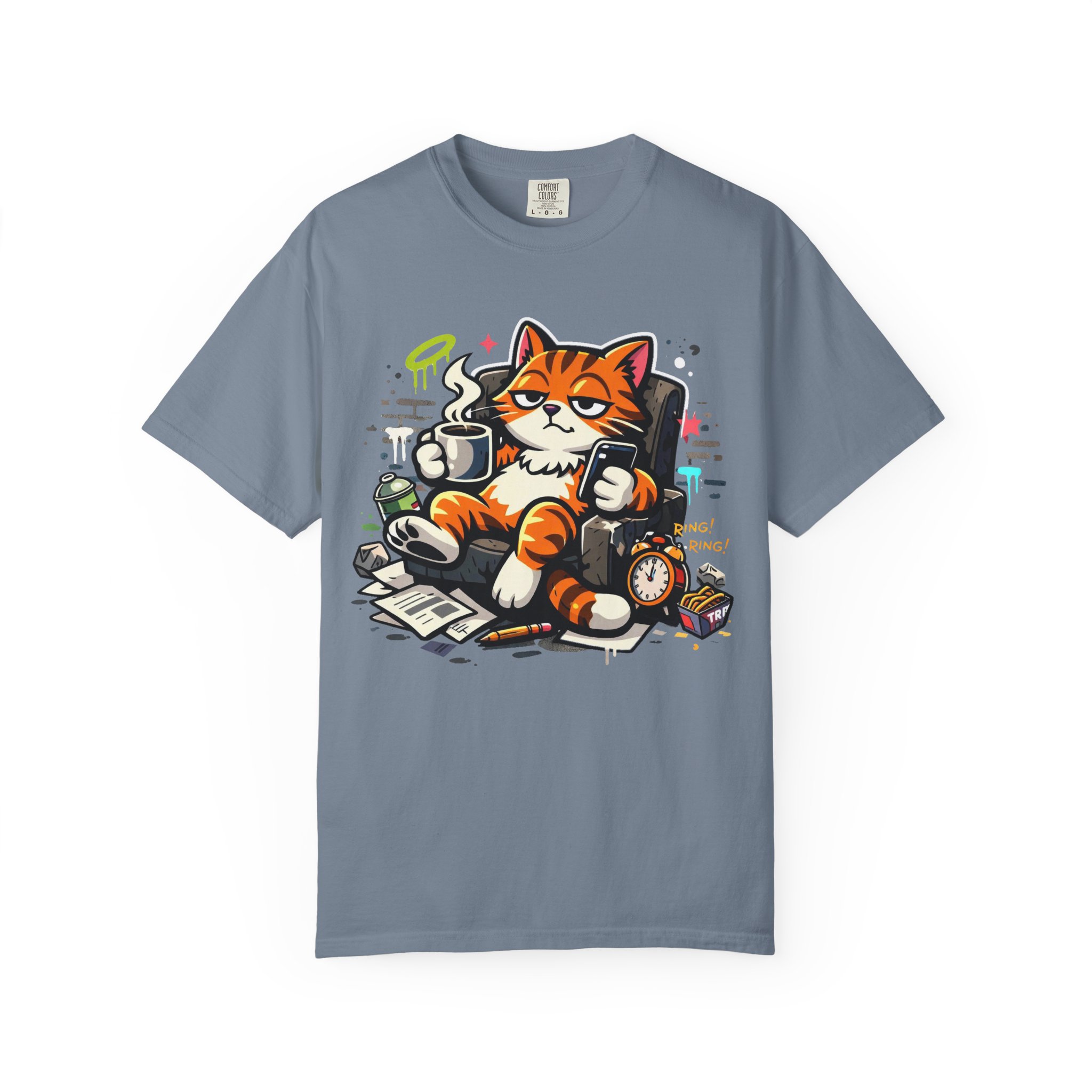 Relaxed Cat Lounge T-Shirt - Ảnh 29