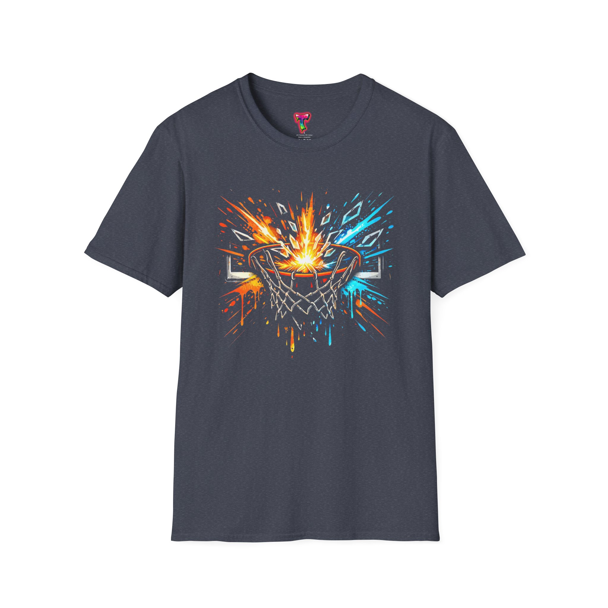 Basketball Hoop Explosion T-Shirt - Ảnh 29