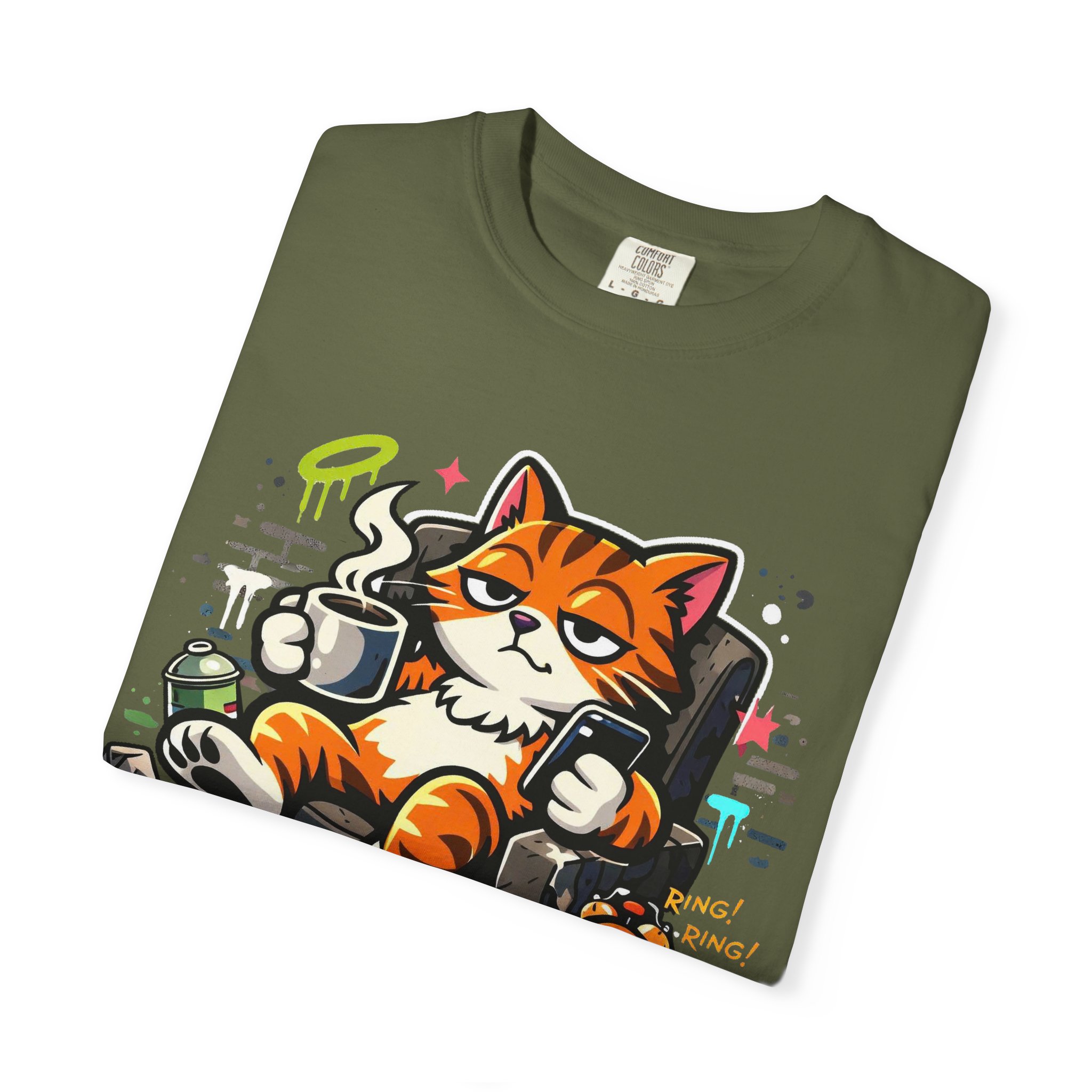 Relaxed Cat Lounge T-Shirt - Ảnh 19