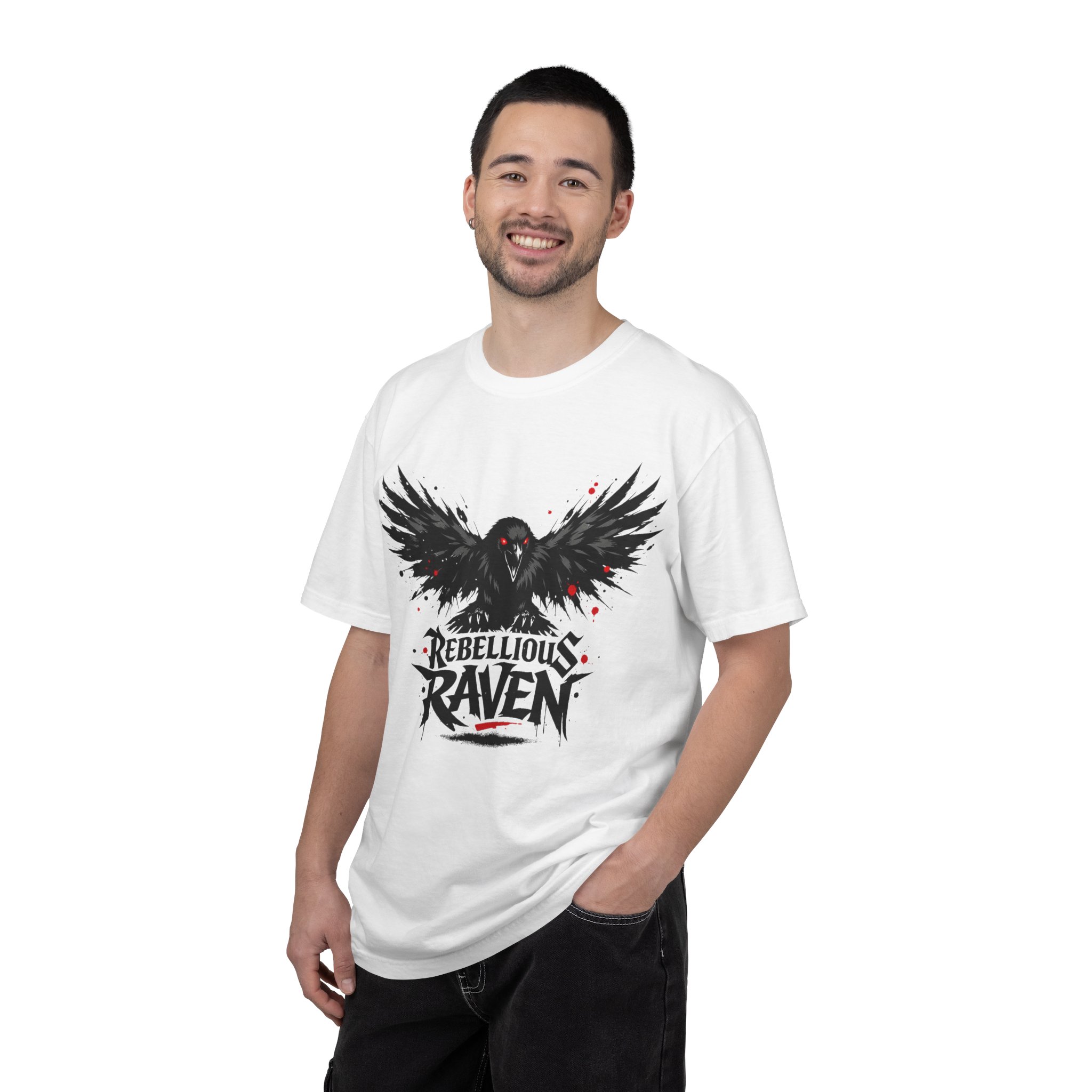 Rebellious Raven Graphic T-Shirt - Ảnh 8