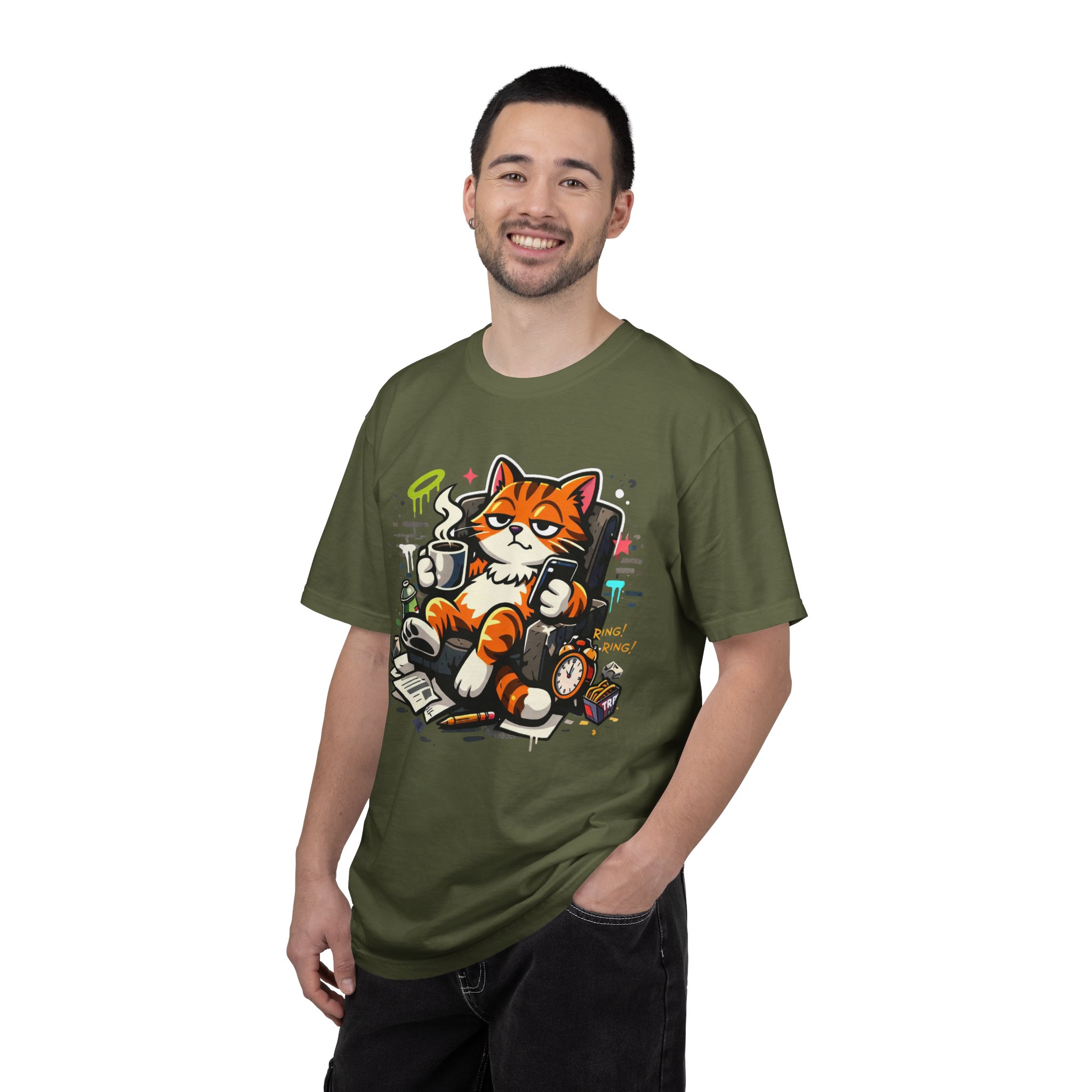 Relaxed Cat Lounge T-Shirt - Ảnh 20