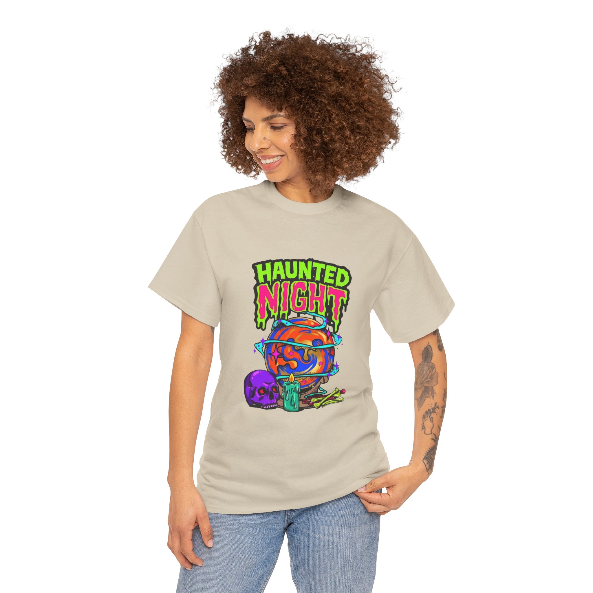 Haunted Night Halloween T‑Shirt - Ảnh 22