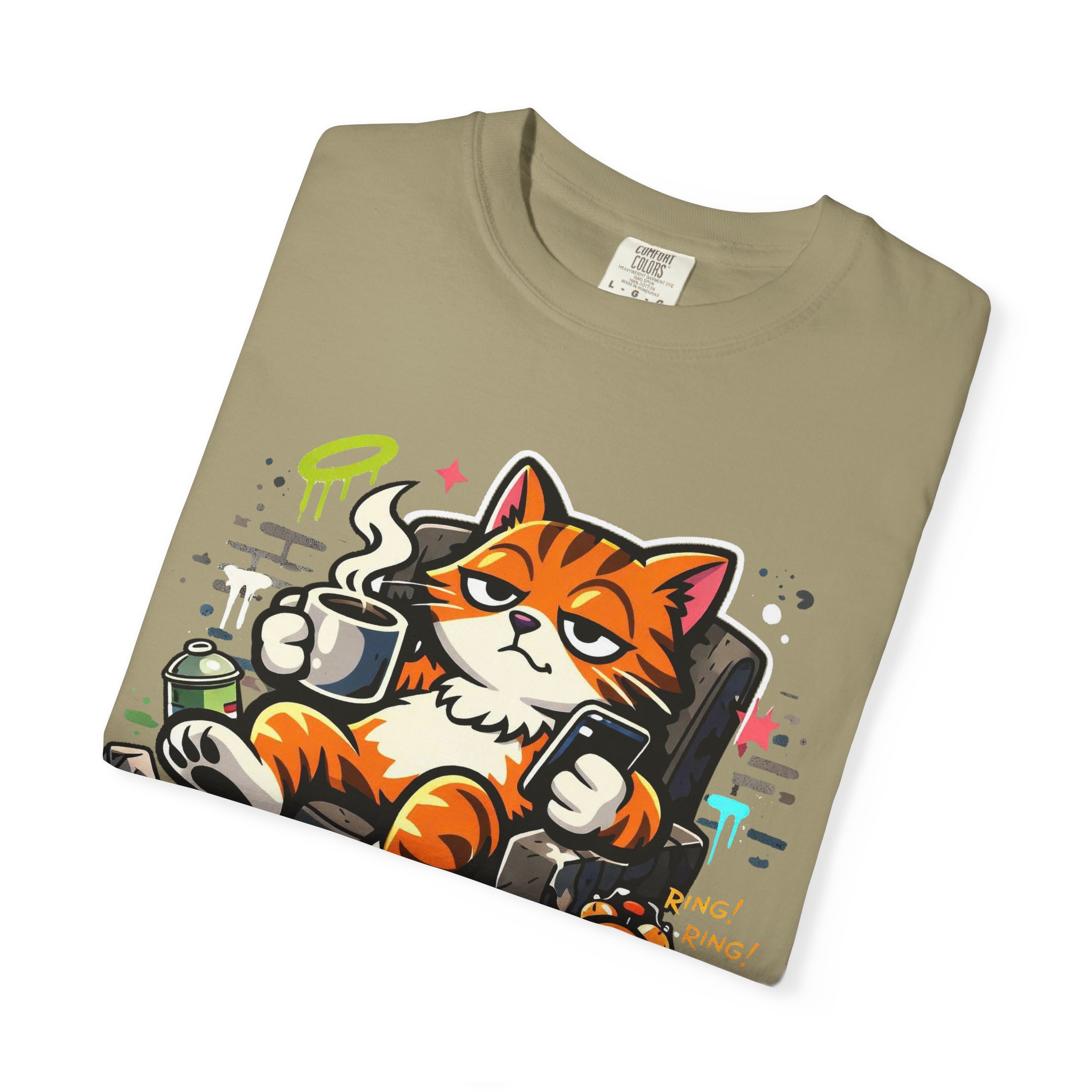 Relaxed Cat Lounge T-Shirt - Ảnh 11