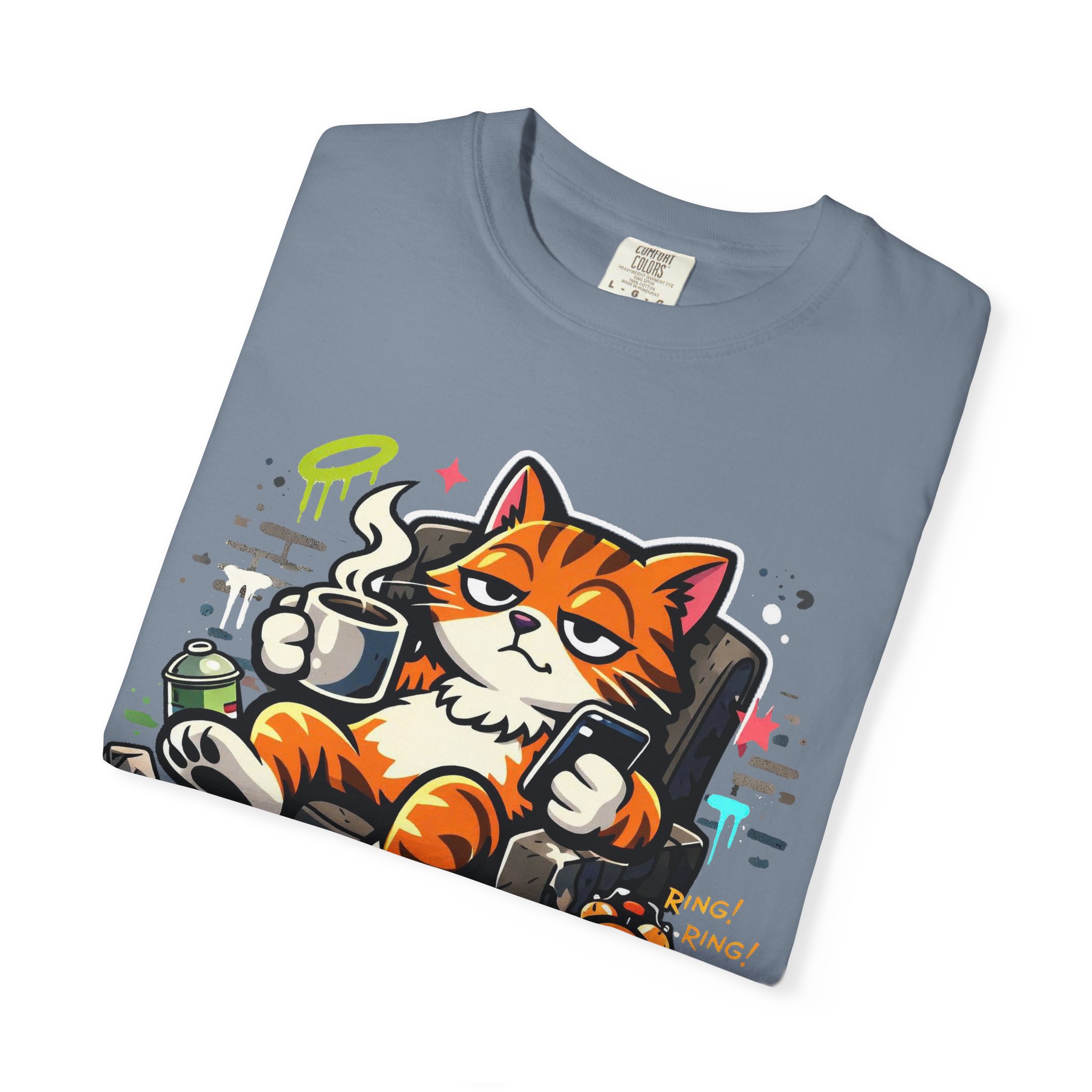 Relaxed Cat Lounge T-Shirt - Ảnh 31