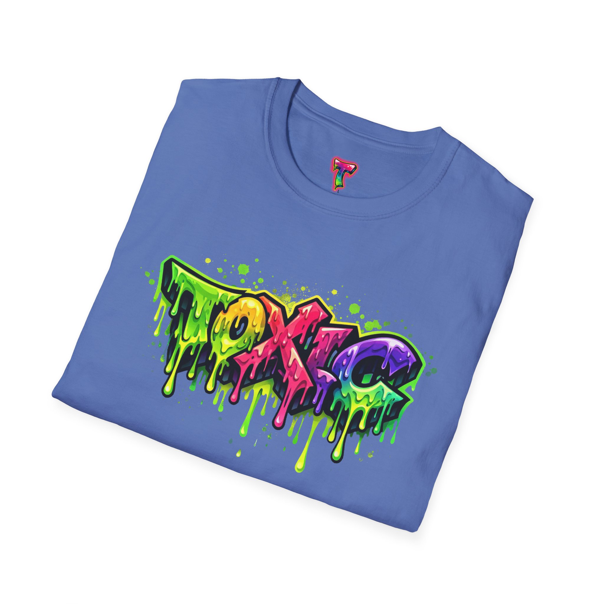 'TOXIC' Neon Graffiti Drip Streetwear Tee - Ảnh 28