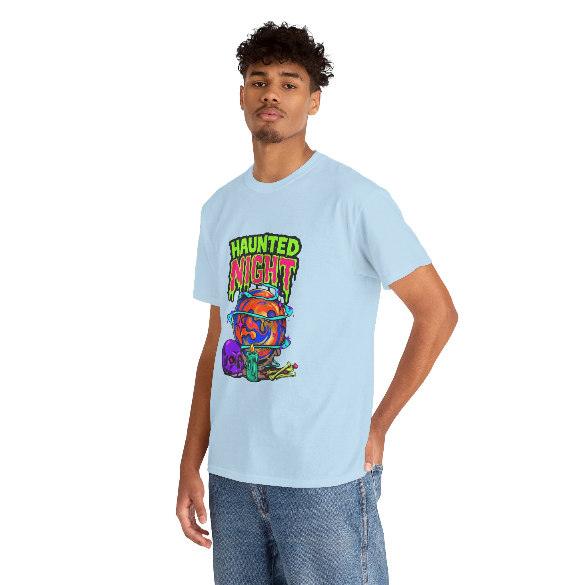 Haunted Night Halloween T‑Shirt - Ảnh 60