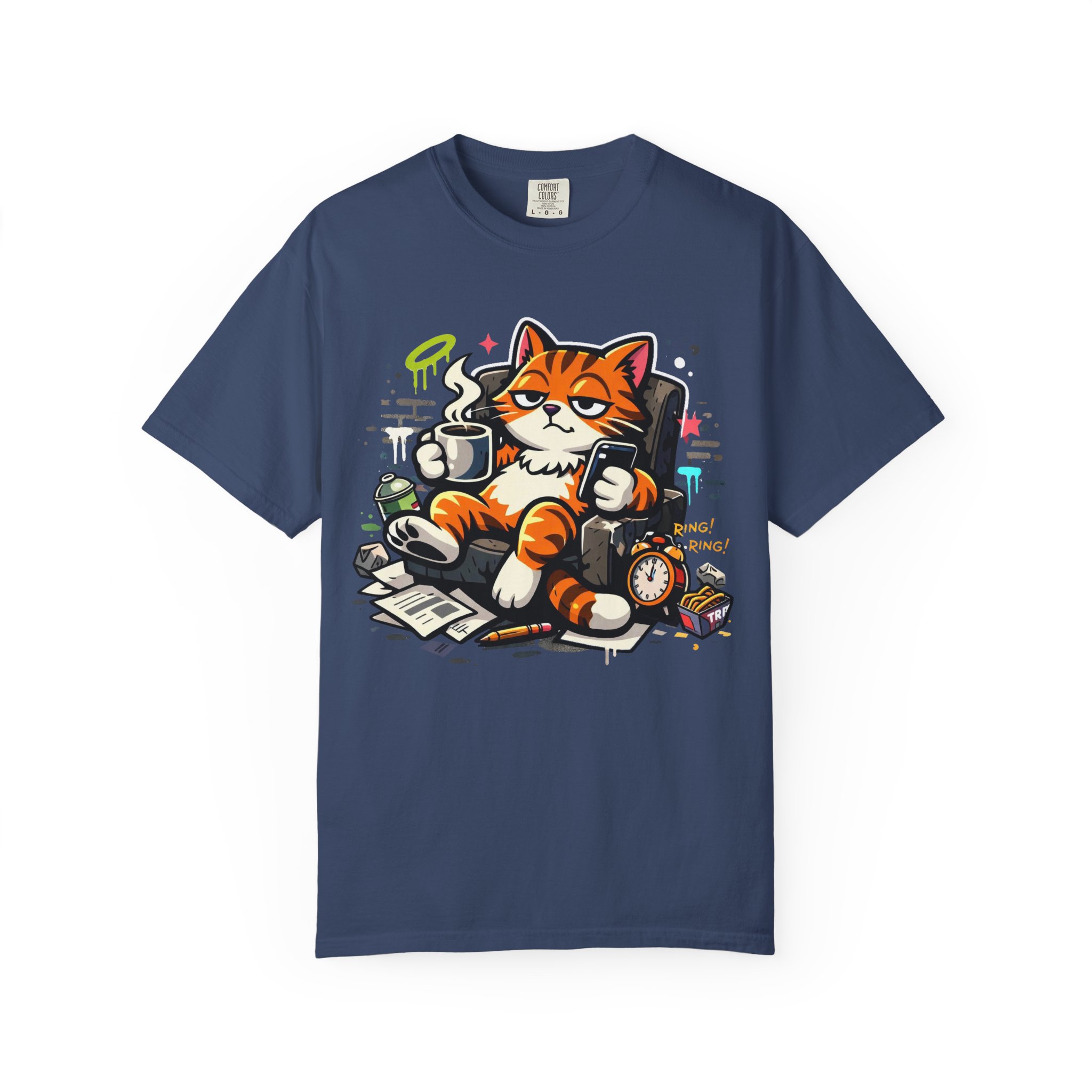 Relaxed Cat Lounge T-Shirt - Ảnh 49