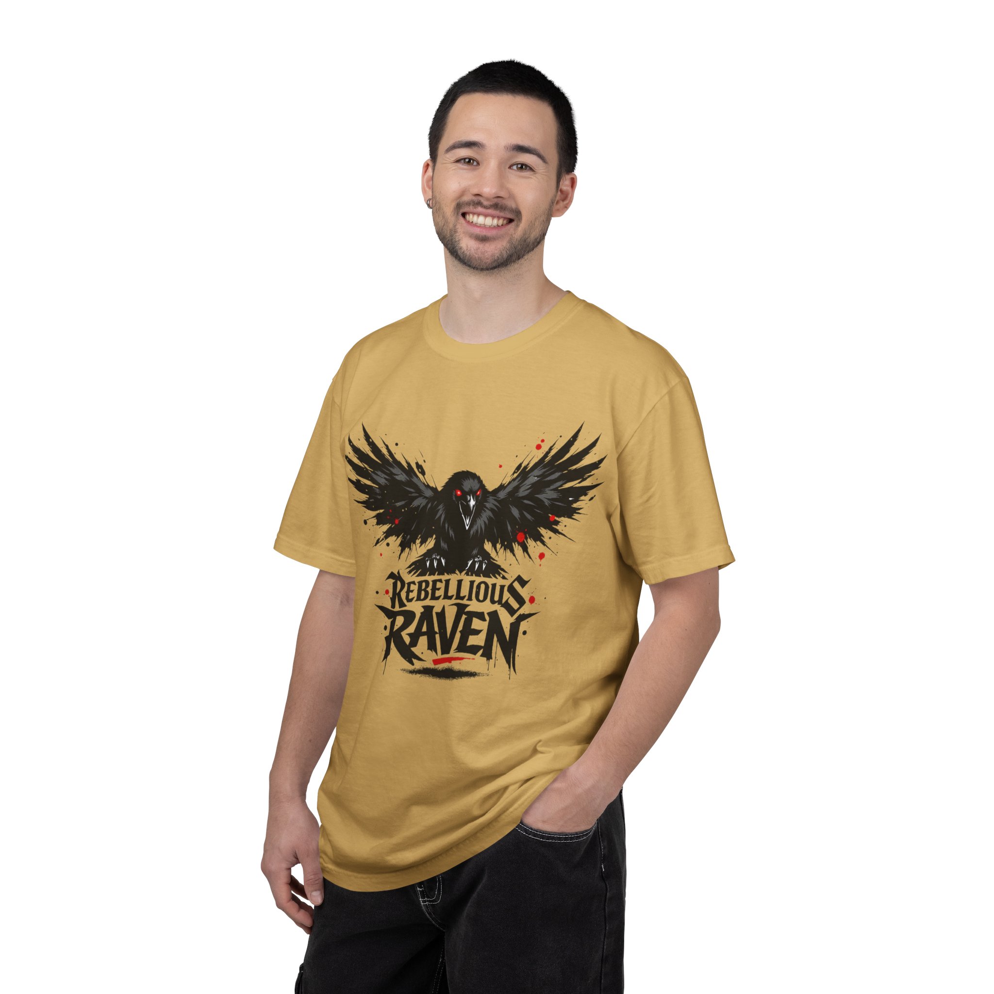 Rebellious Raven Graphic T-Shirt - Ảnh 12