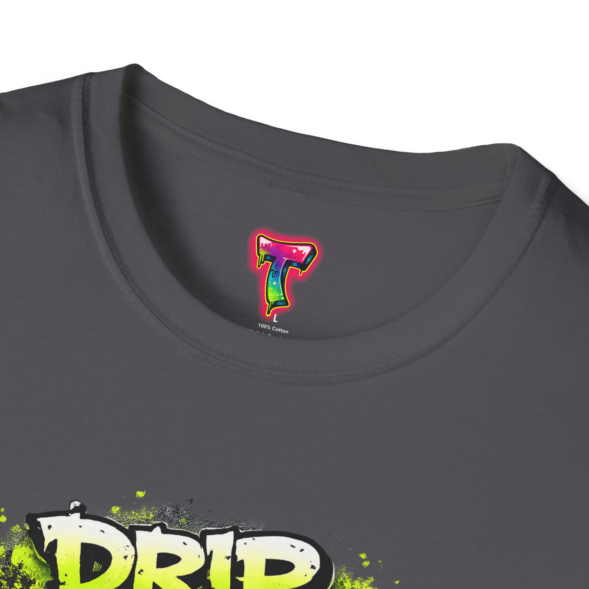 Drip Crocodile Graphic T-Shirt - Ảnh 3