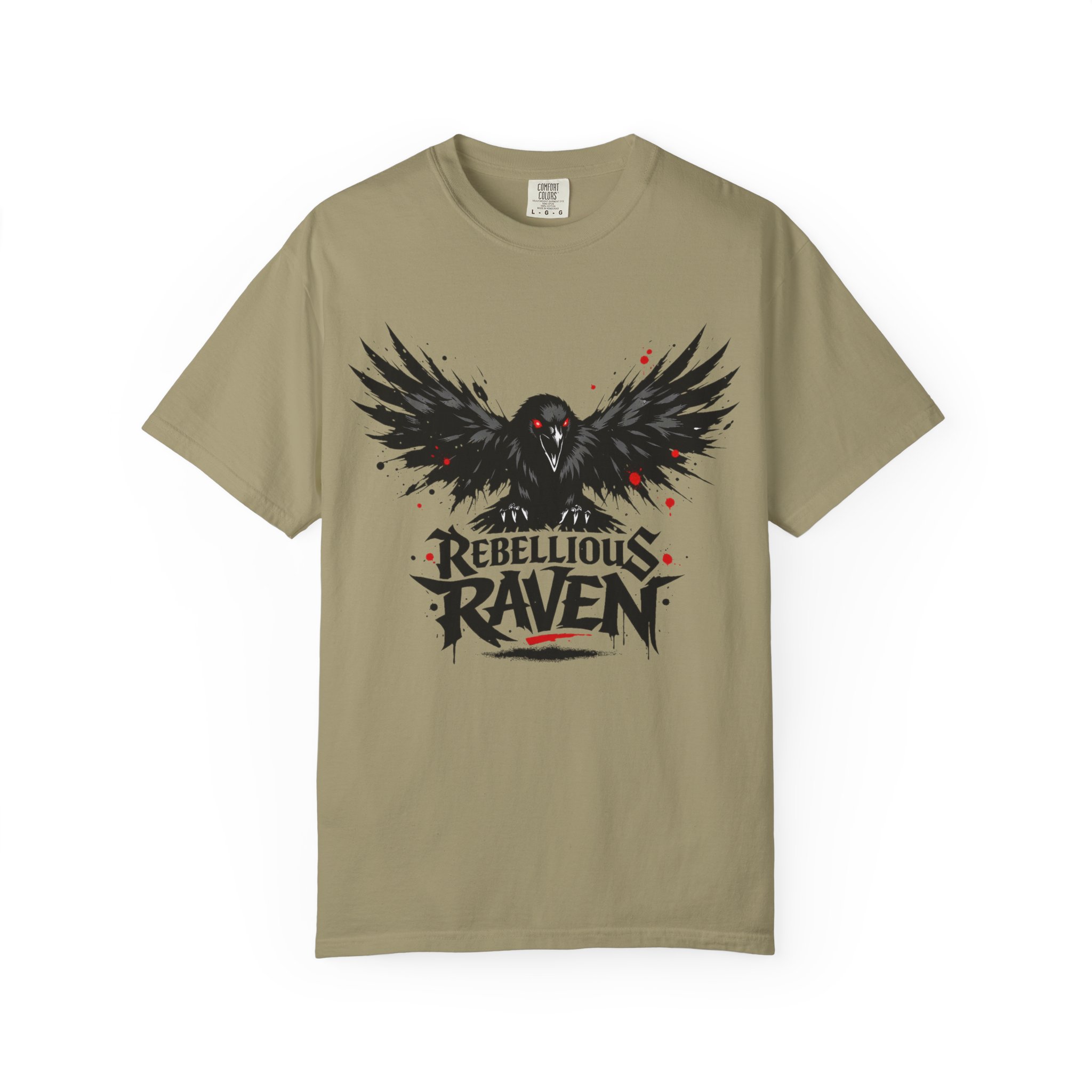 Rebellious Raven Graphic T-Shirt - Ảnh 13