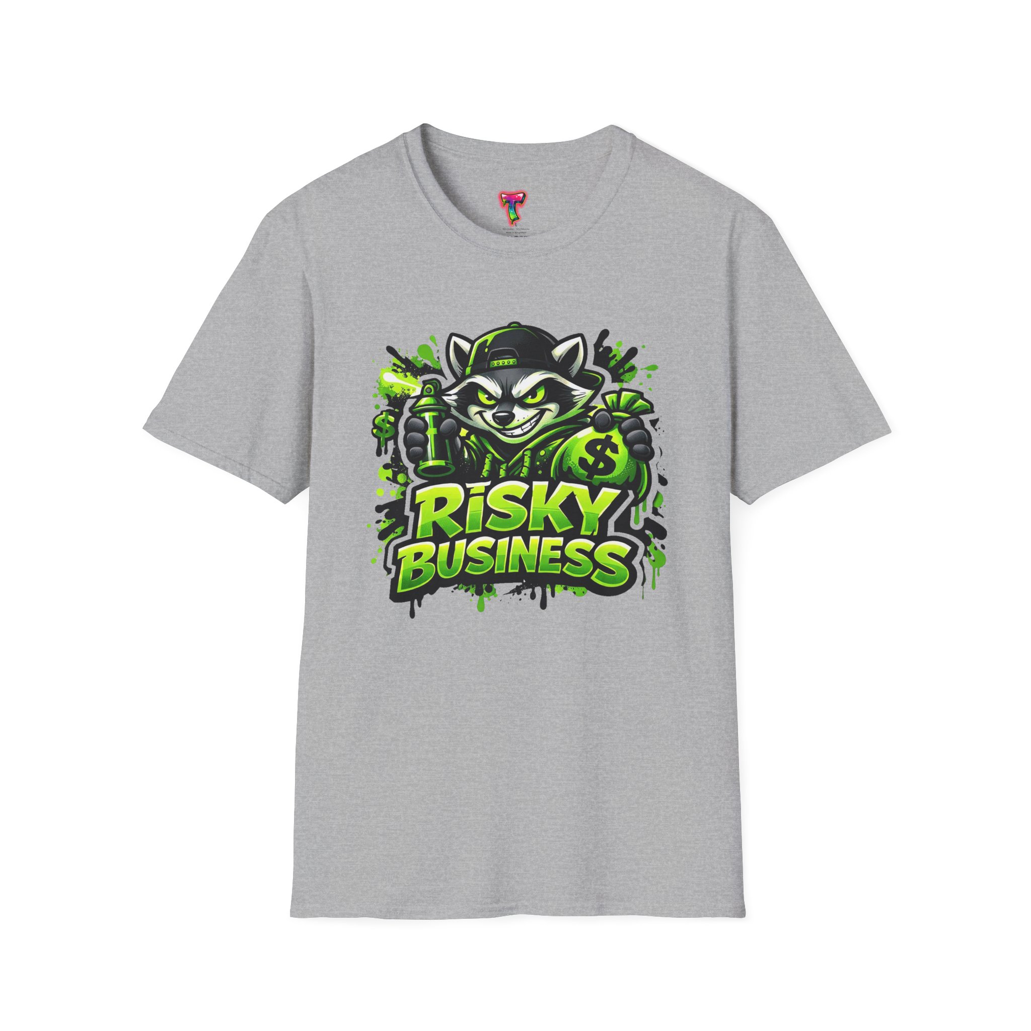 Risky Business Raccoon T-Shirt - Ảnh 17