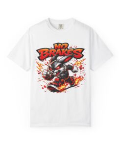 No Brakes Skate Bunny T-Shirt