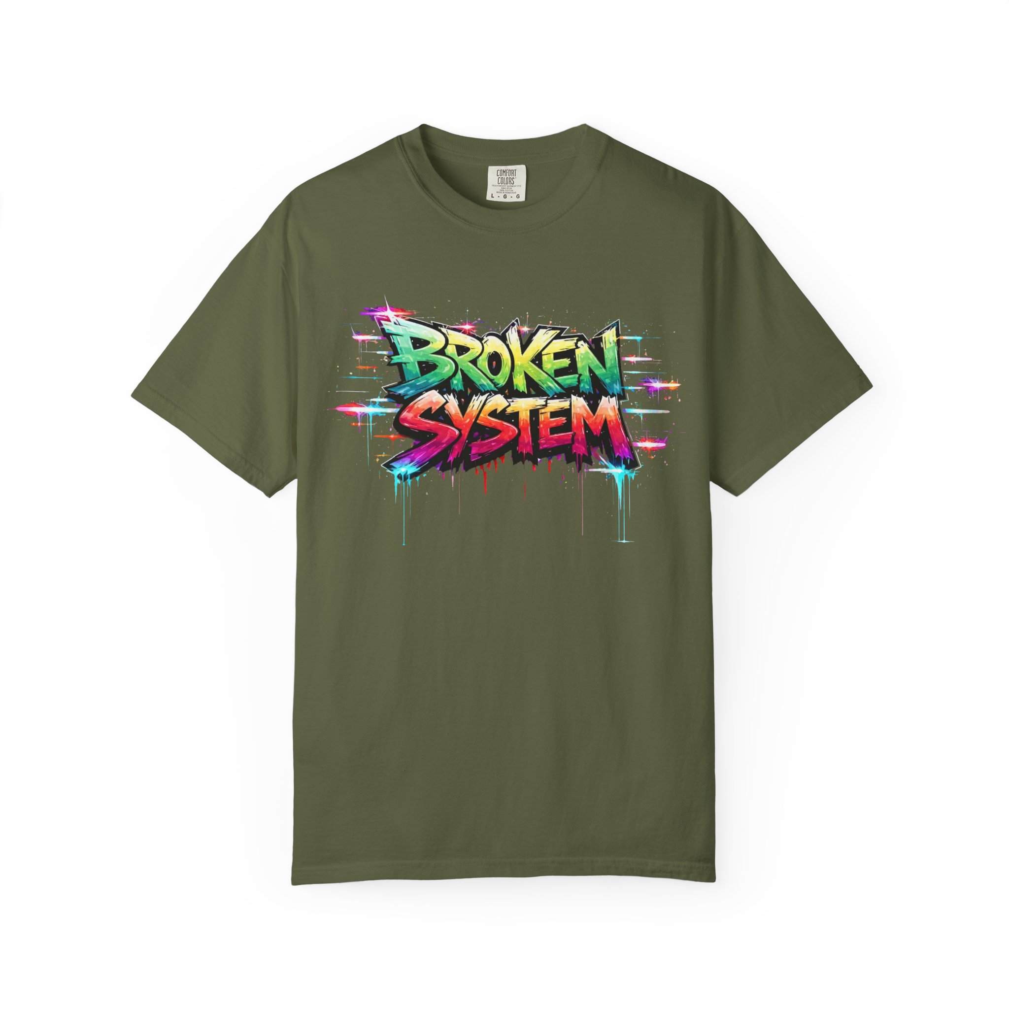 Broken System Graffiti T-Shirt - Ảnh 17