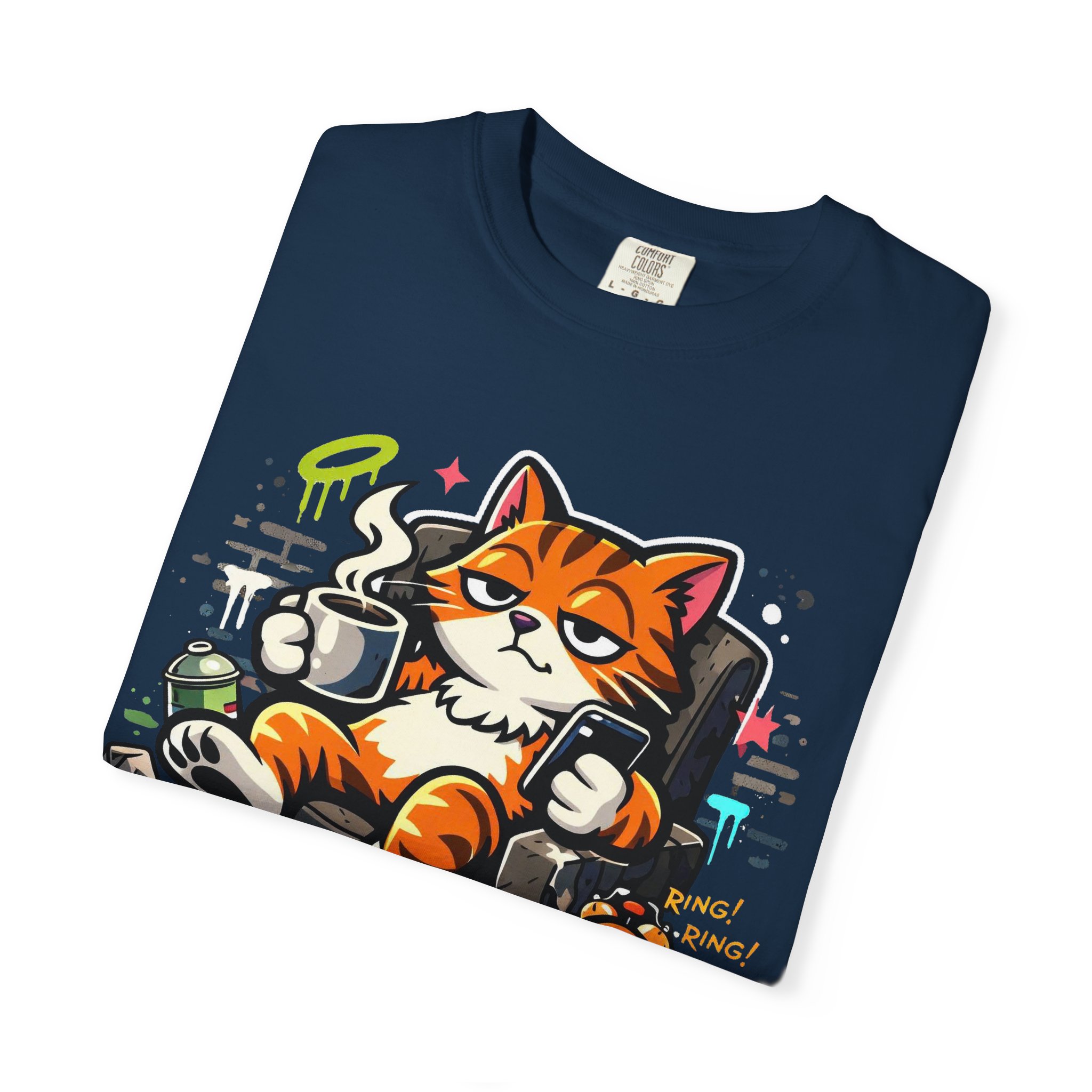 Relaxed Cat Lounge T-Shirt - Ảnh 47
