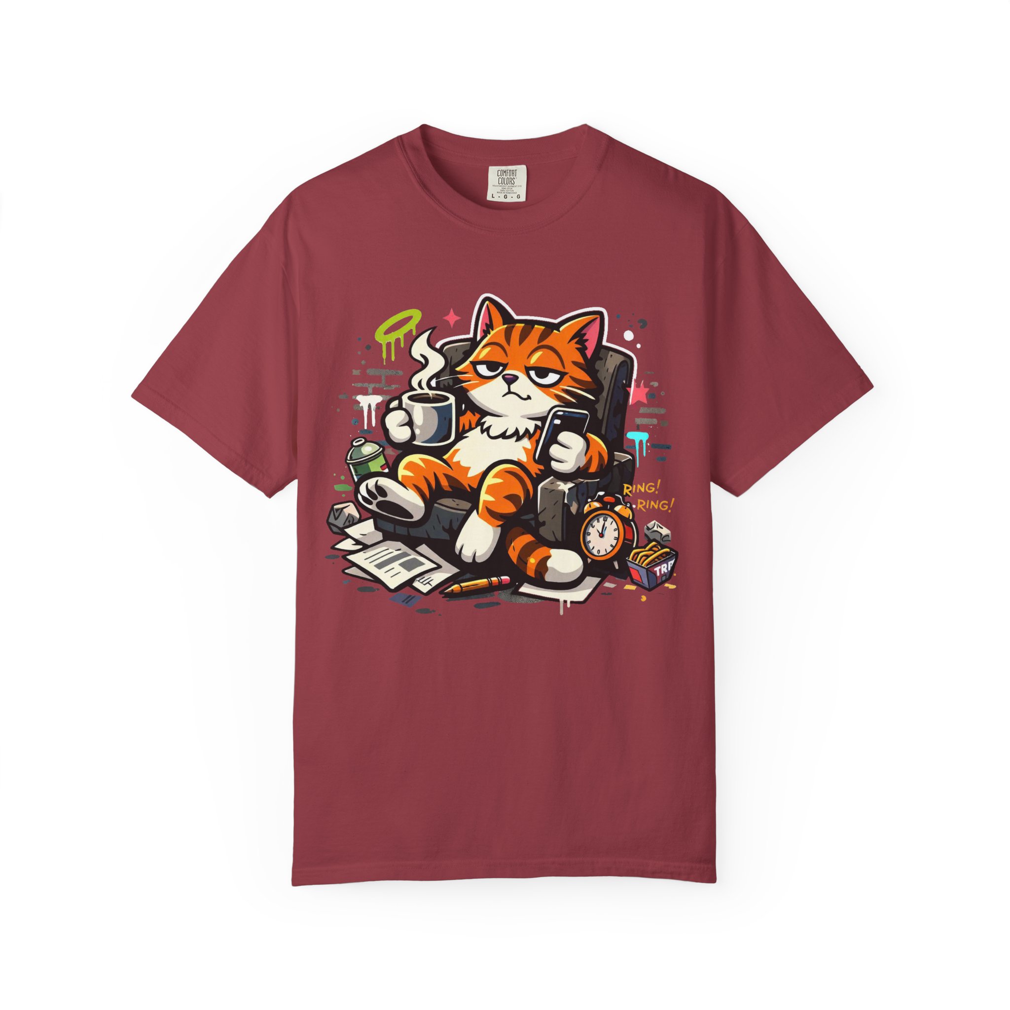 Relaxed Cat Lounge T-Shirt - Ảnh 53