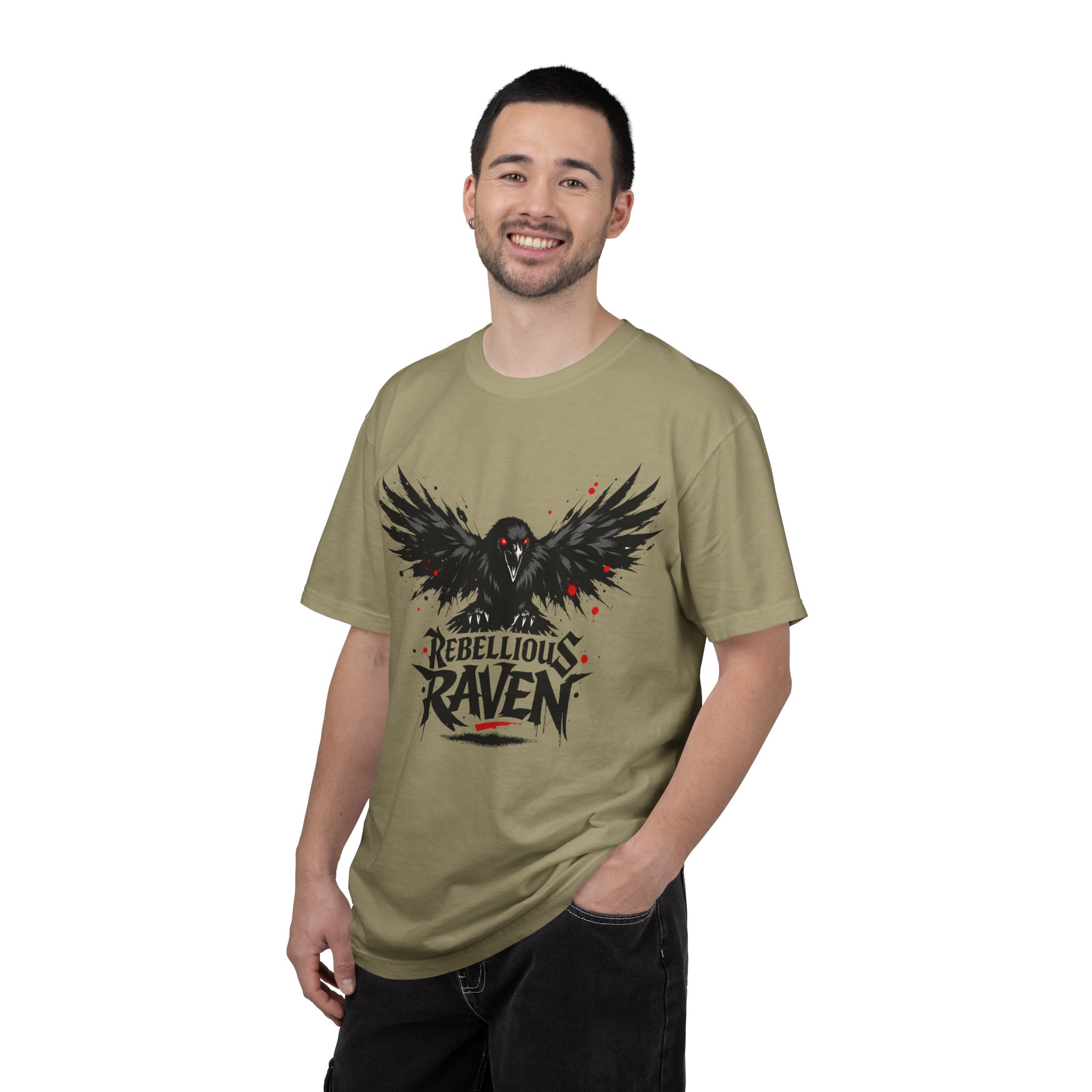 Rebellious Raven Graphic T-Shirt - Ảnh 16