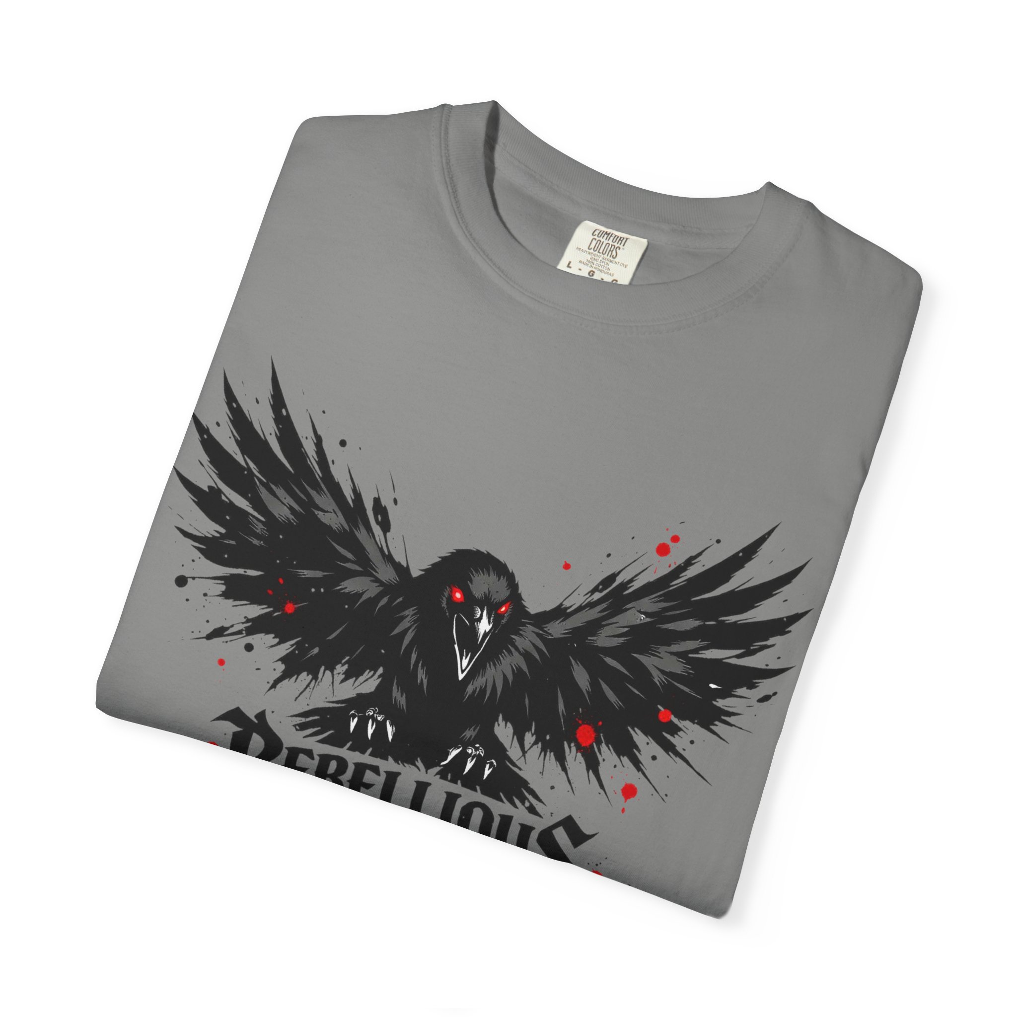 Rebellious Raven Graphic T-Shirt - Ảnh 3