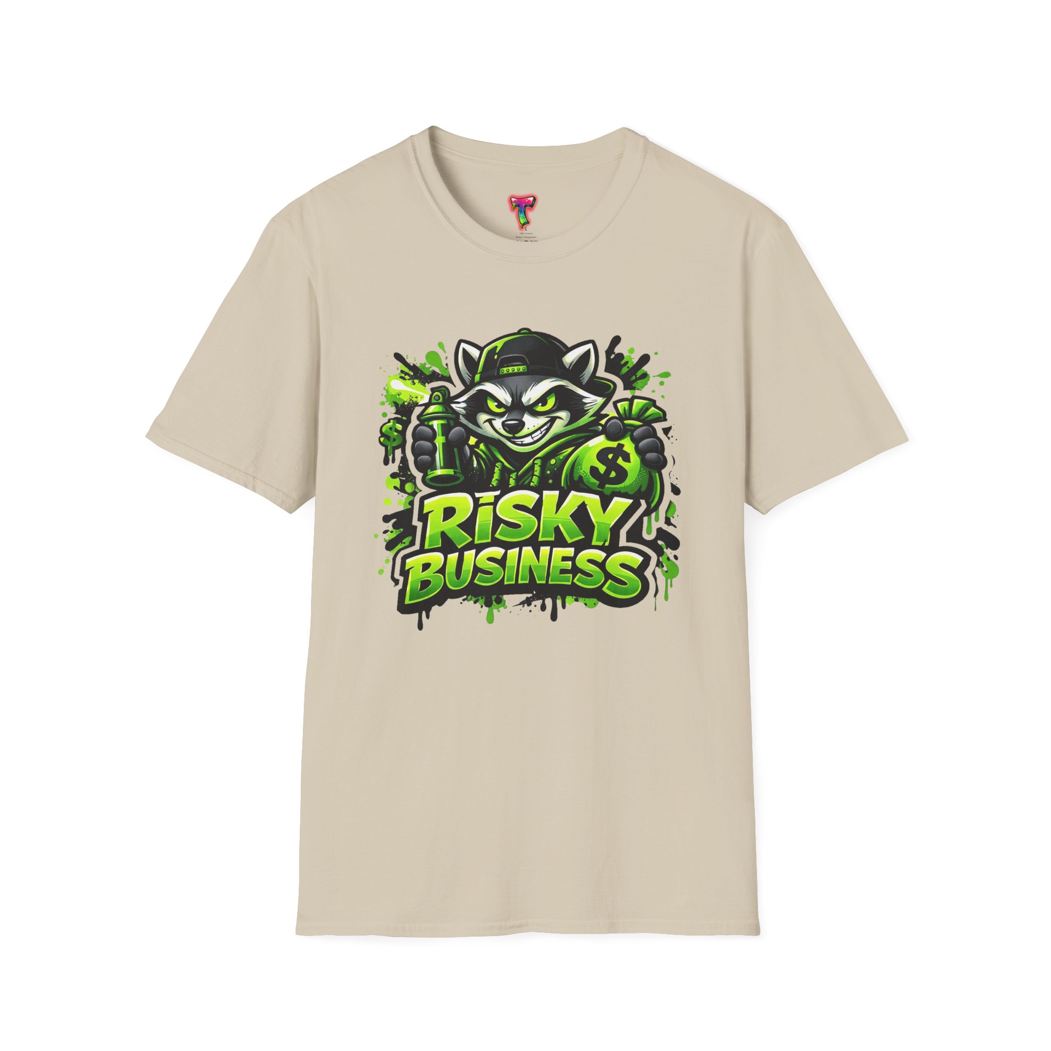 Risky Business Raccoon T-Shirt - Ảnh 13
