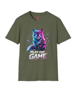 Neon Fox Graphic T-Shirt