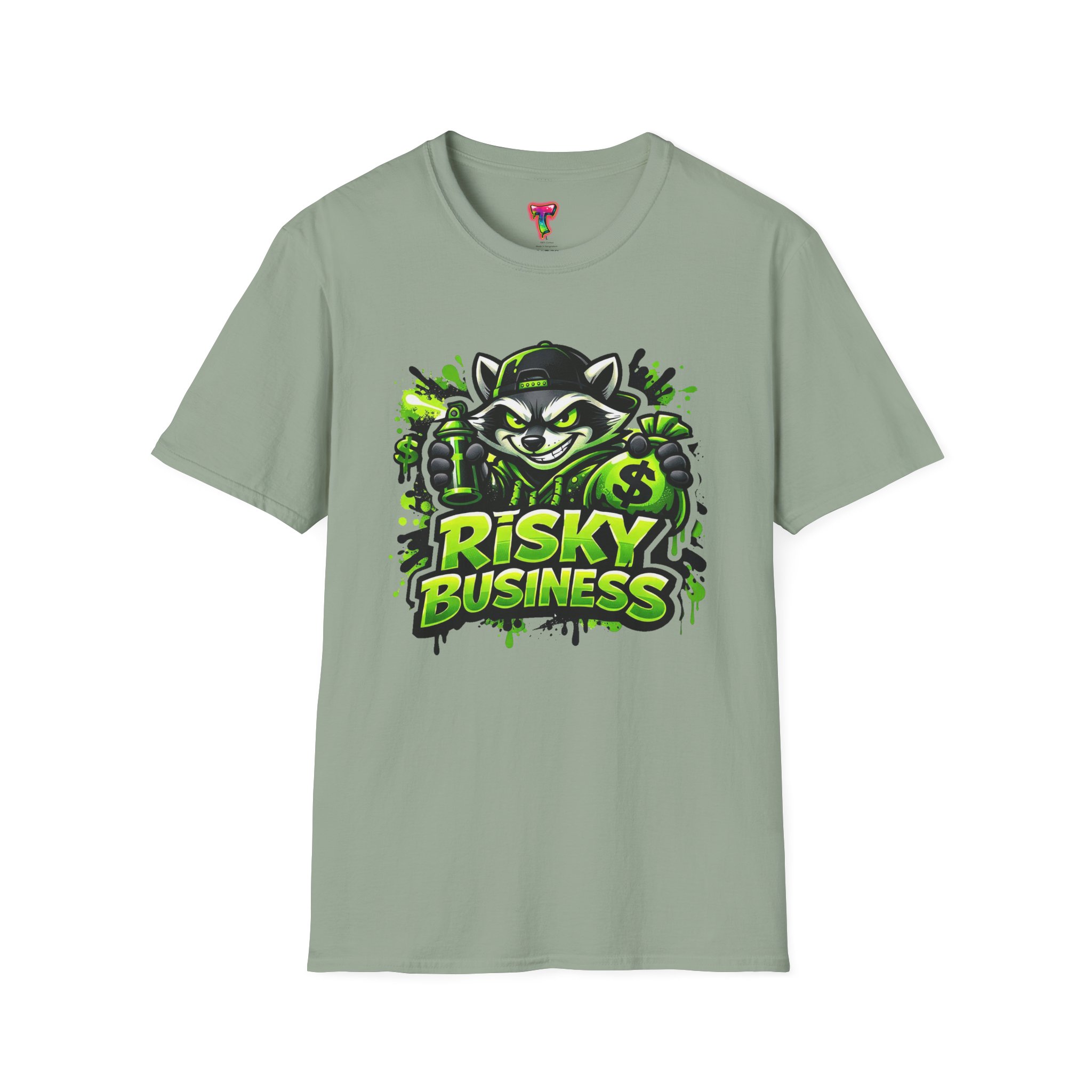 Risky Business Raccoon T-Shirt - Ảnh 25