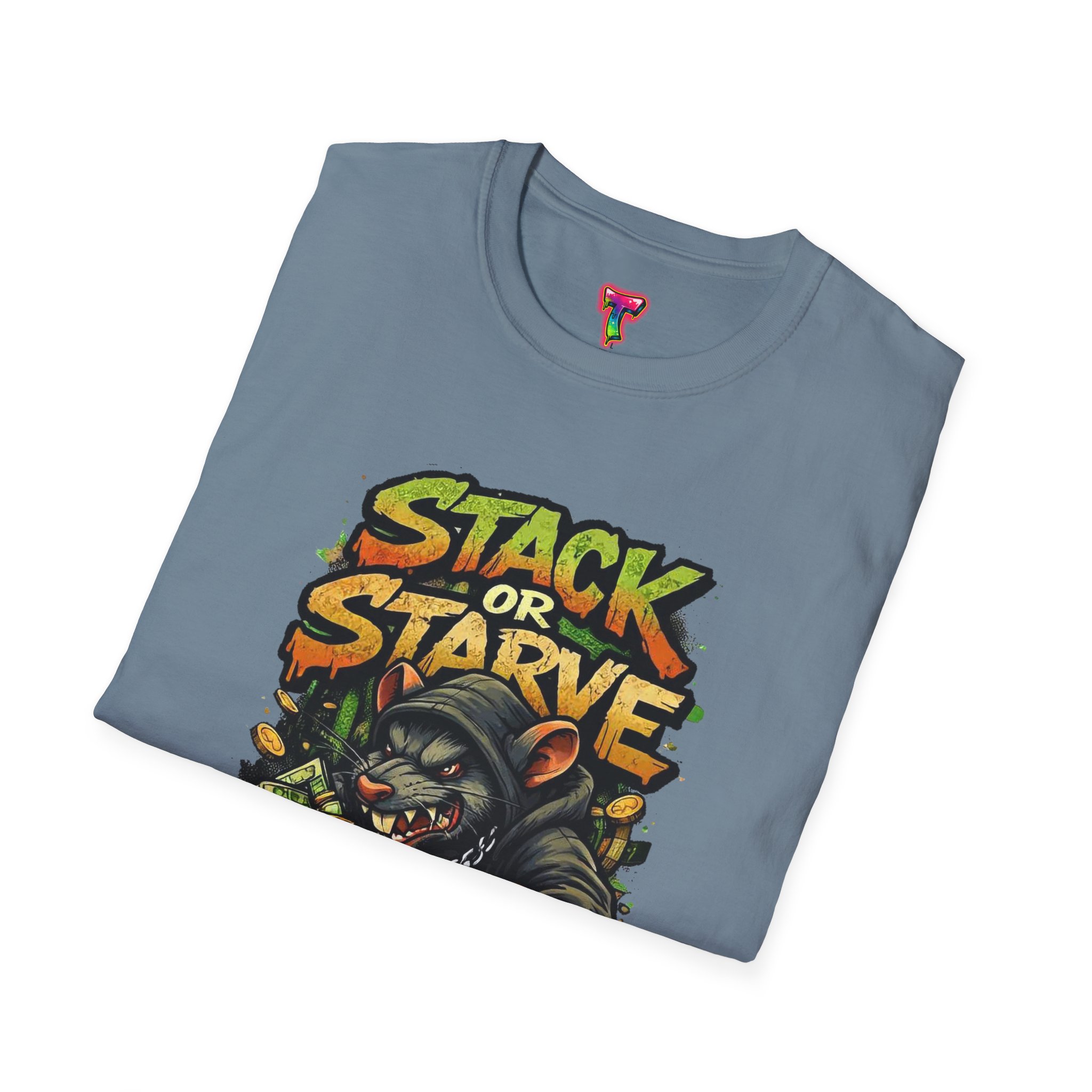 Stack or Starve Crypto Graphic T-Shirt - Ảnh 36