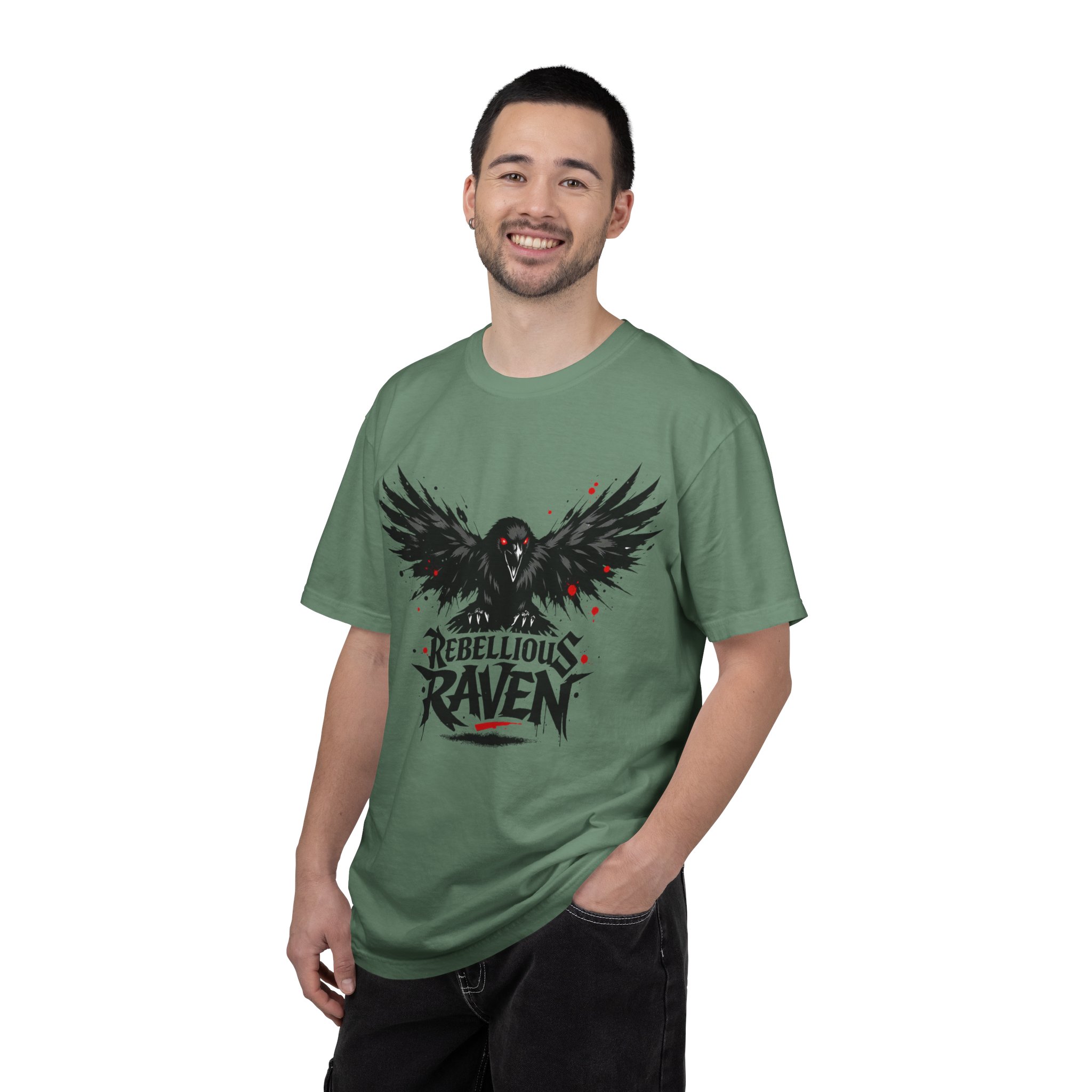 Rebellious Raven Graphic T-Shirt - Ảnh 28