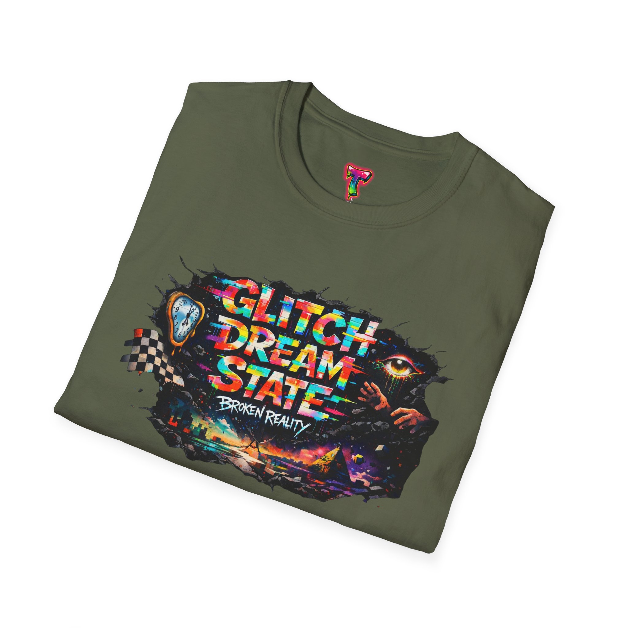Glitch Dream State T-Shirt - Ảnh 28